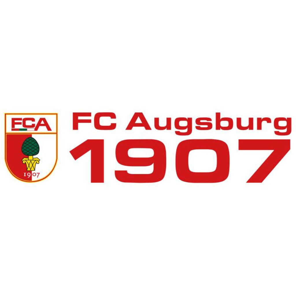 Wall-Art Wandtattoo »Fussball FC Augsburg 1907«, (1 St.)