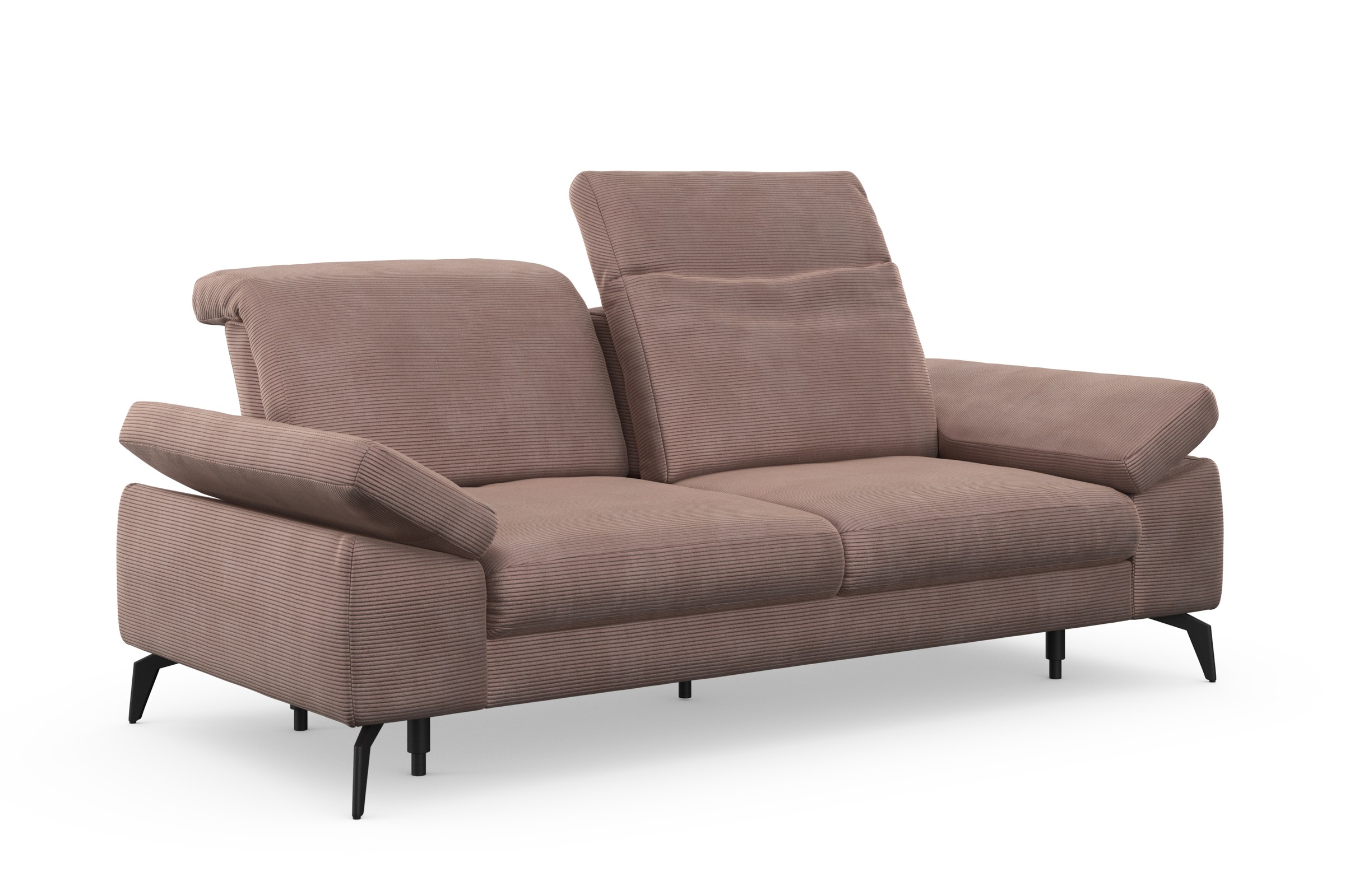 sit&more 2,5-Sitzer »Cabana«, Breite 211 cm, mit oder ohne Sitztiefen-, und Kopfteilfunktion