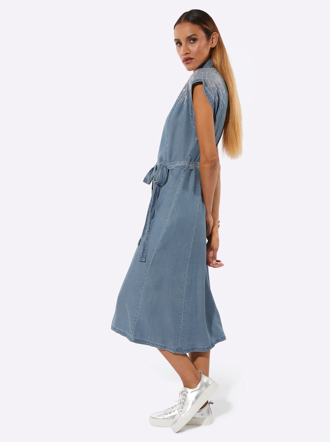 creation L Jeanskleid »Lyocell-Jeans-Kleid«