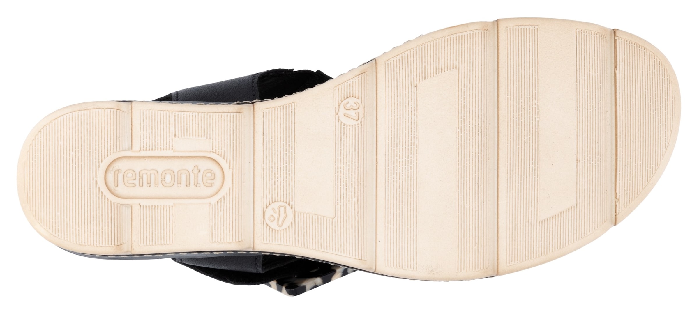 Remonte Sandales compensées »Elisabeth Hurley-Collection«  Keilabsatz, Riemensandale, Sommerschuh, auffällige Zierschnalle