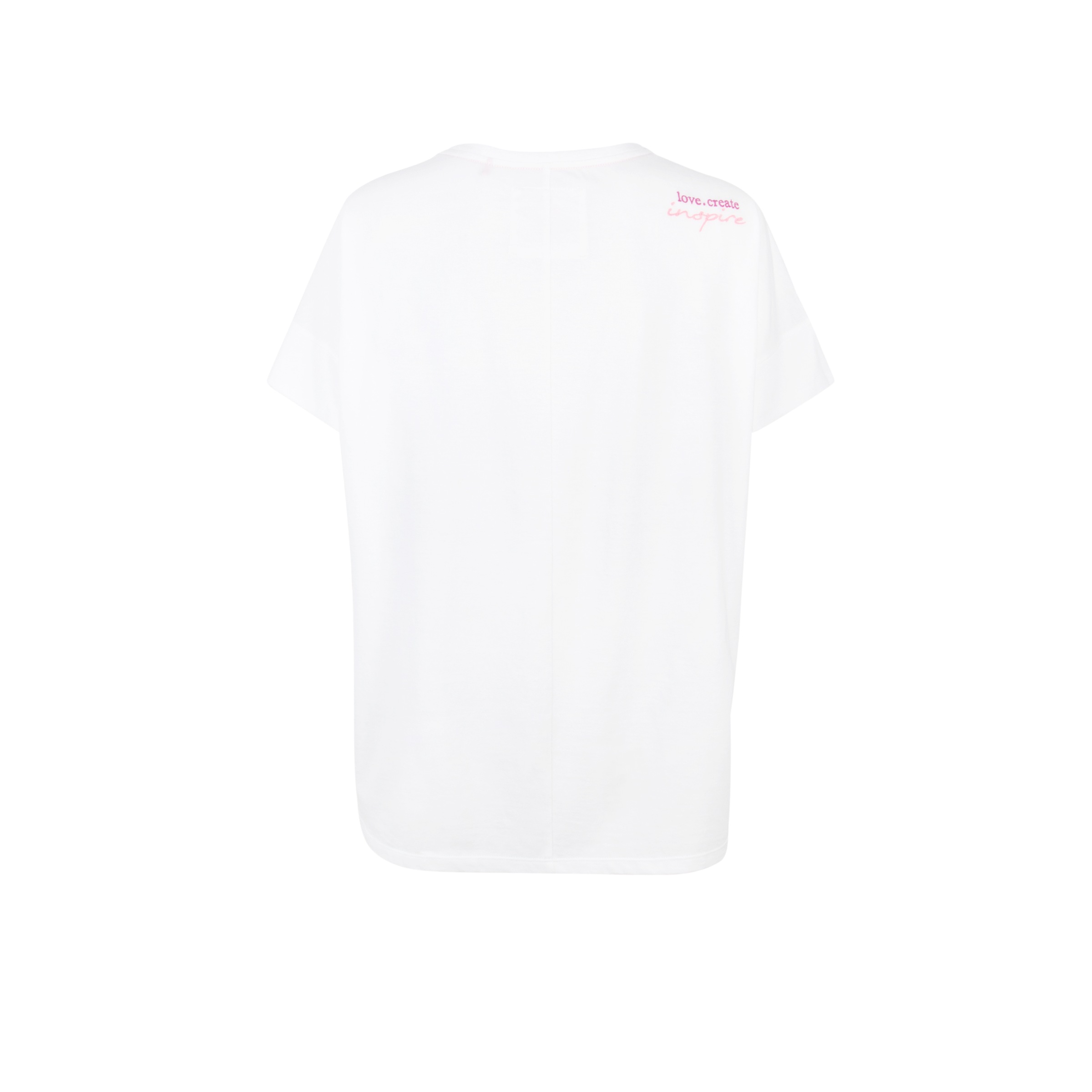 Lieblingsstück Rundhalsshirt »DavyL«, mit Blumendruck und Pailletten