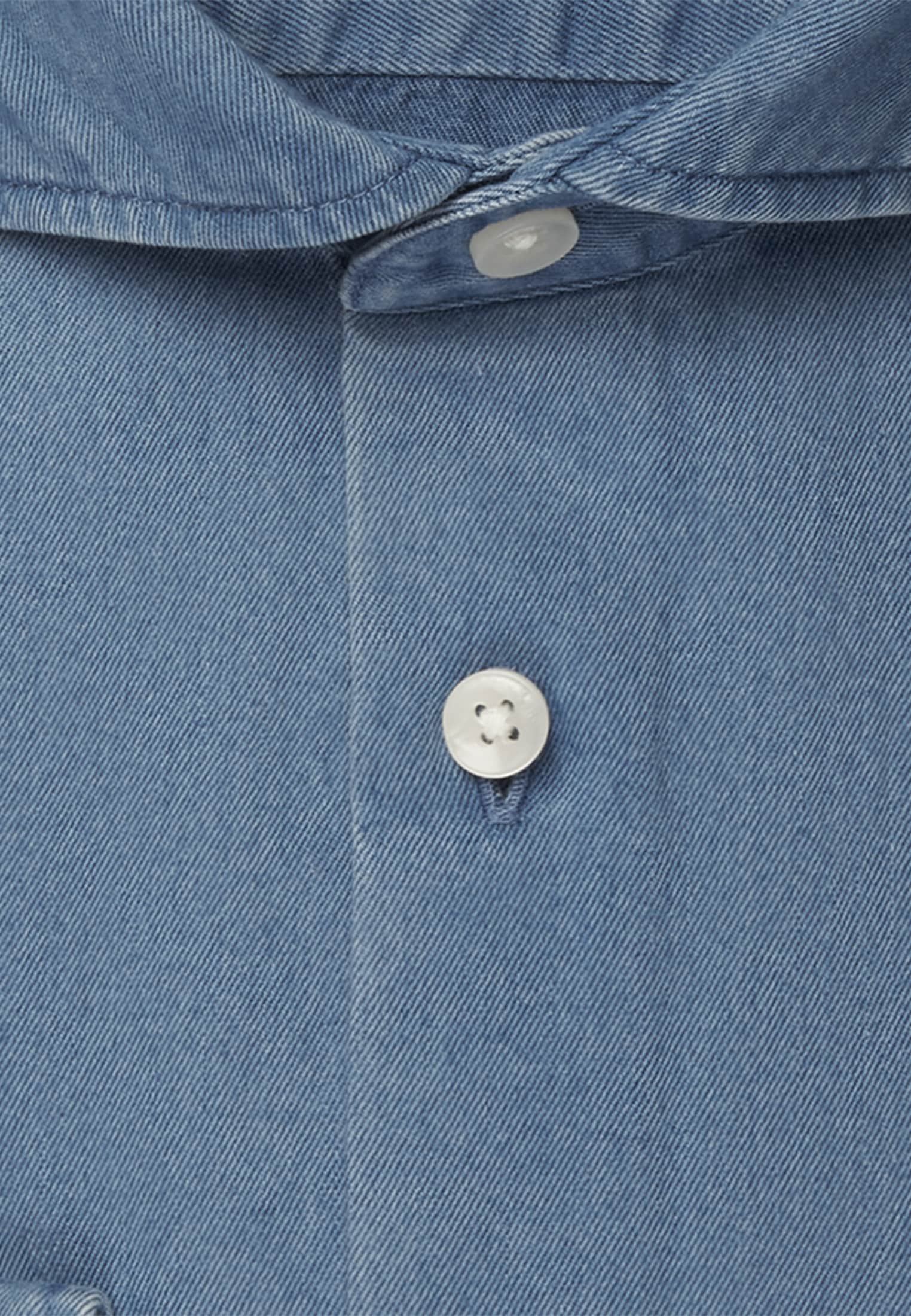 seidensticker Chemise en jean col Kent classique 1/1 en denim
