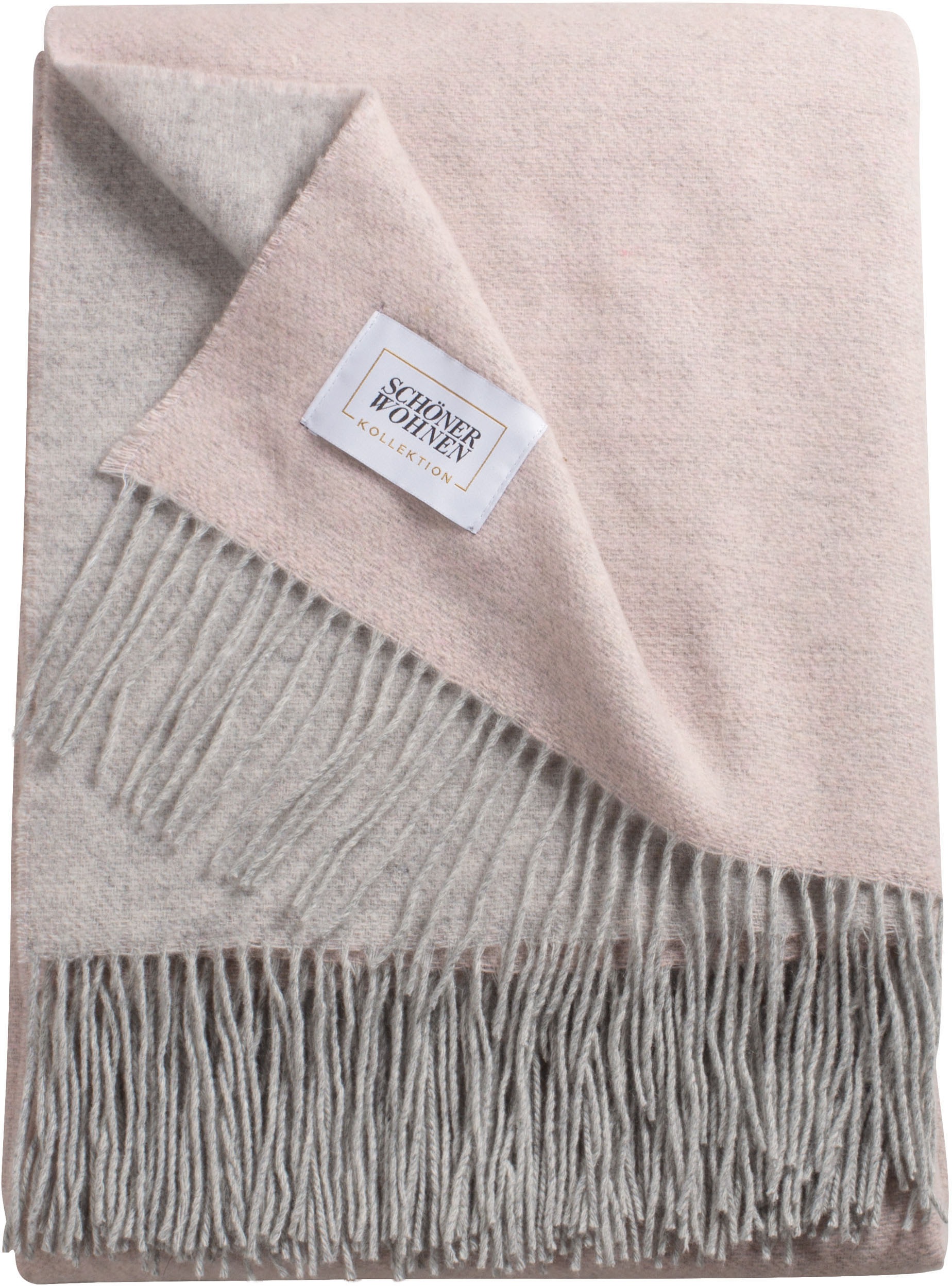 Image of SCHÖNER WOHNEN-Kollektion Wohndecke »Powder«, aus kuschelig weicher Qualität, Kuscheldecke bei Ackermann Versand Schweiz
