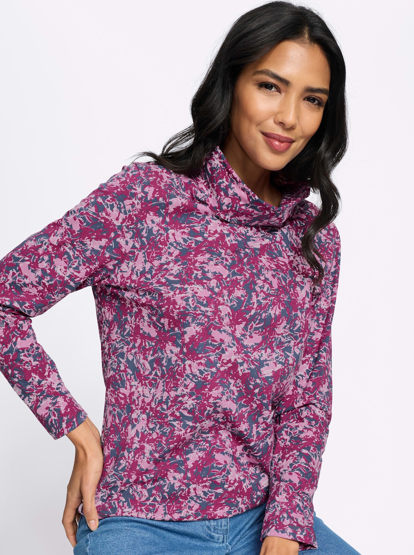 Classic Basics Stehkragenshirt »Stehkragen-Shirt« 1