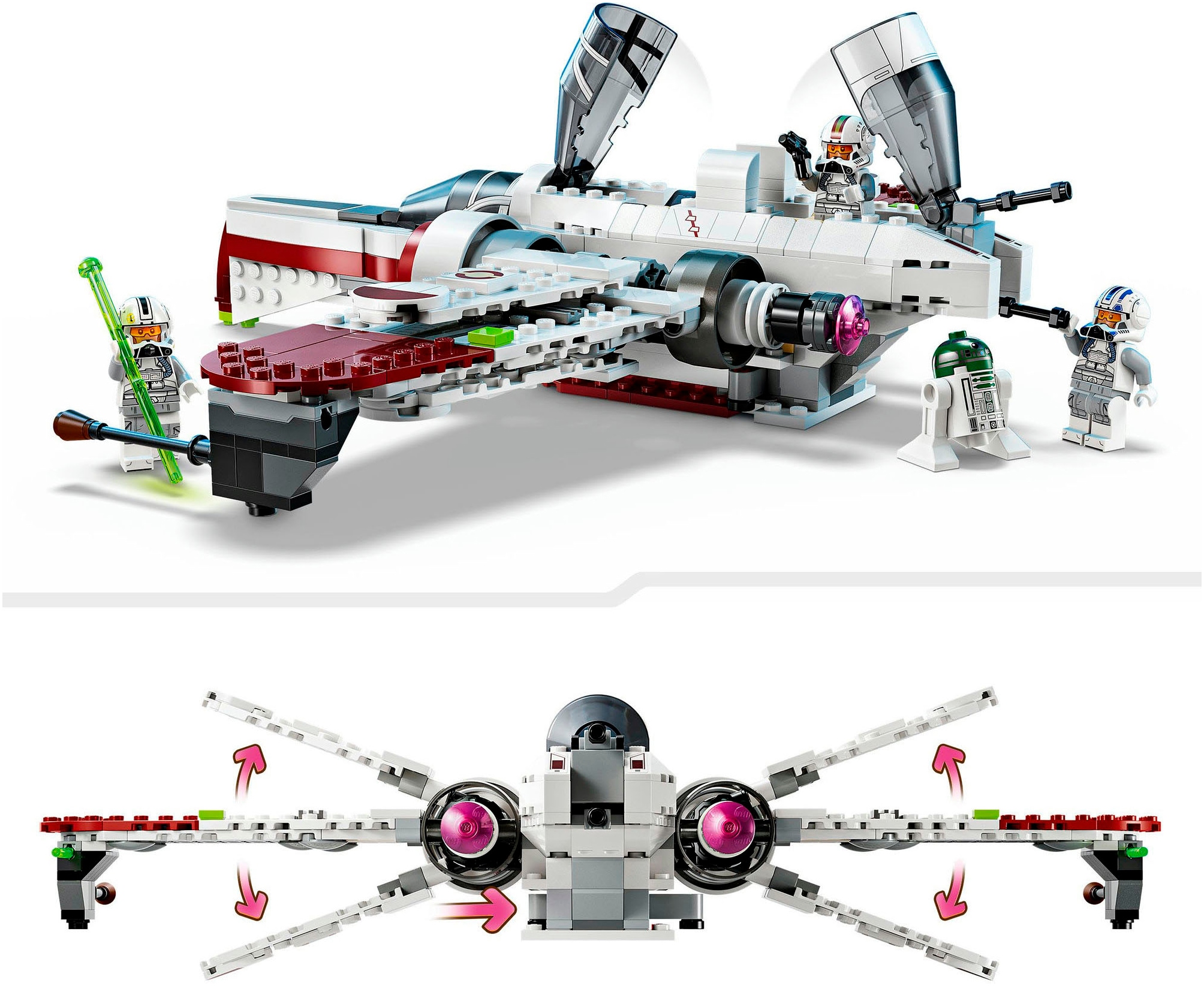LEGO® Pions de construction »ARC-170 Starfighter™ (75402), LEGO Star Wars« Made in Europe