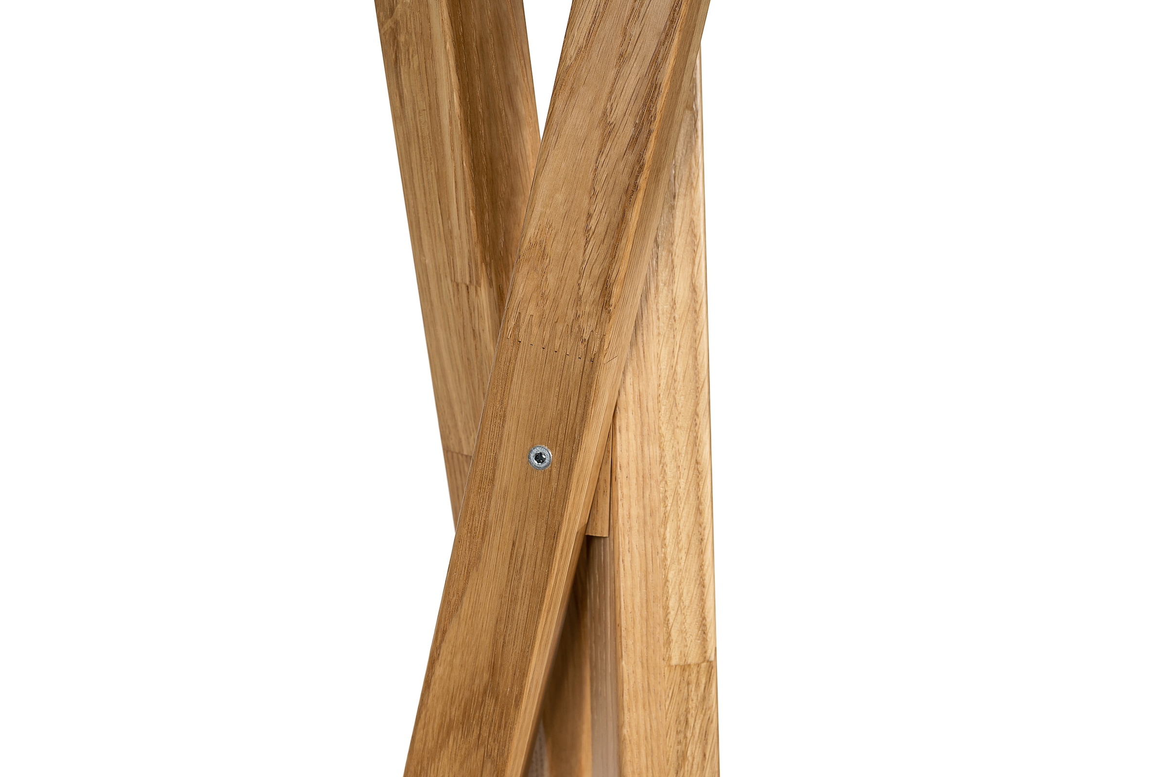 andas Garderobenständer, im skandinavian Design, aus Eiche massiver Eiche