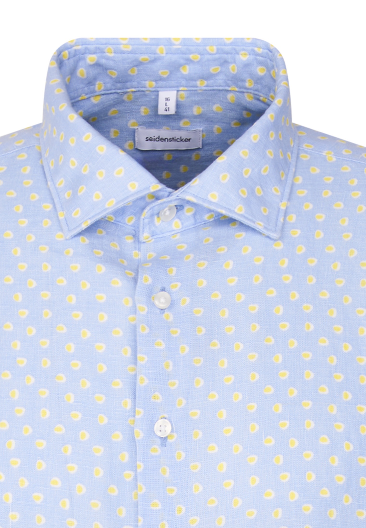 seidensticker Businesshemd »Slim« Slim 1/1 Kentkragen Druck