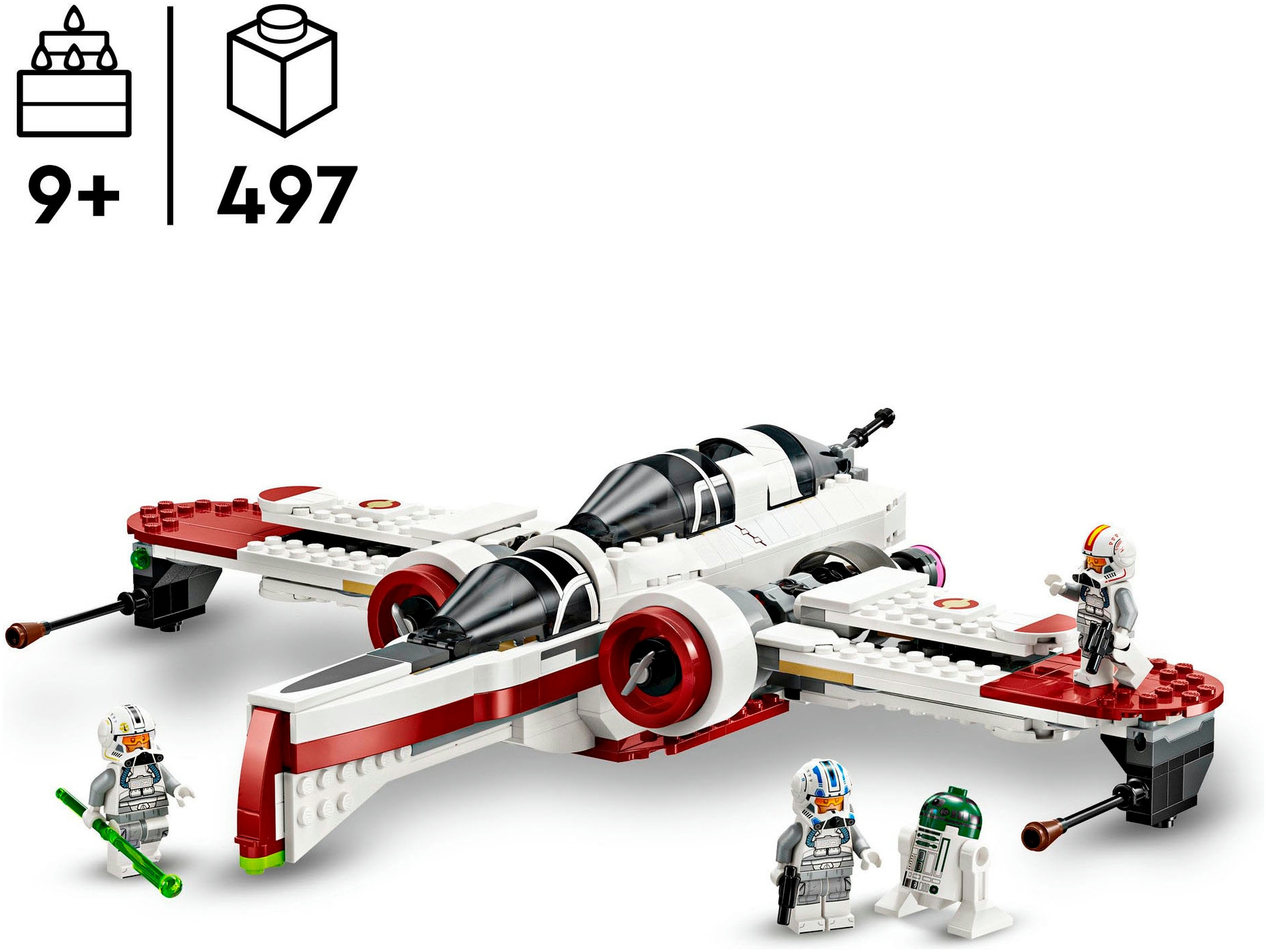 LEGO® Pions de construction »ARC-170 Starfighter™ (75402), LEGO Star Wars« Made in Europe