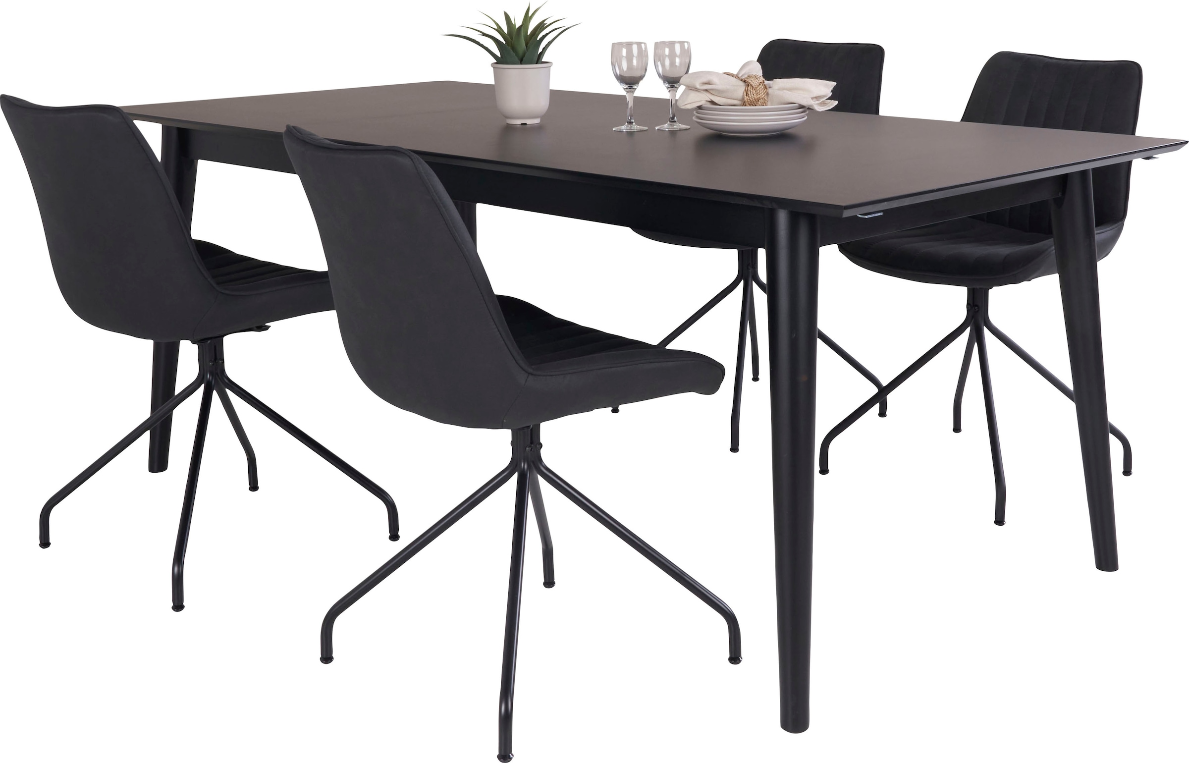 Homexperts Essgruppe »Odense«, (Set, 5 tlg.), mit ausziehbarem Tisch  günstig kaufen