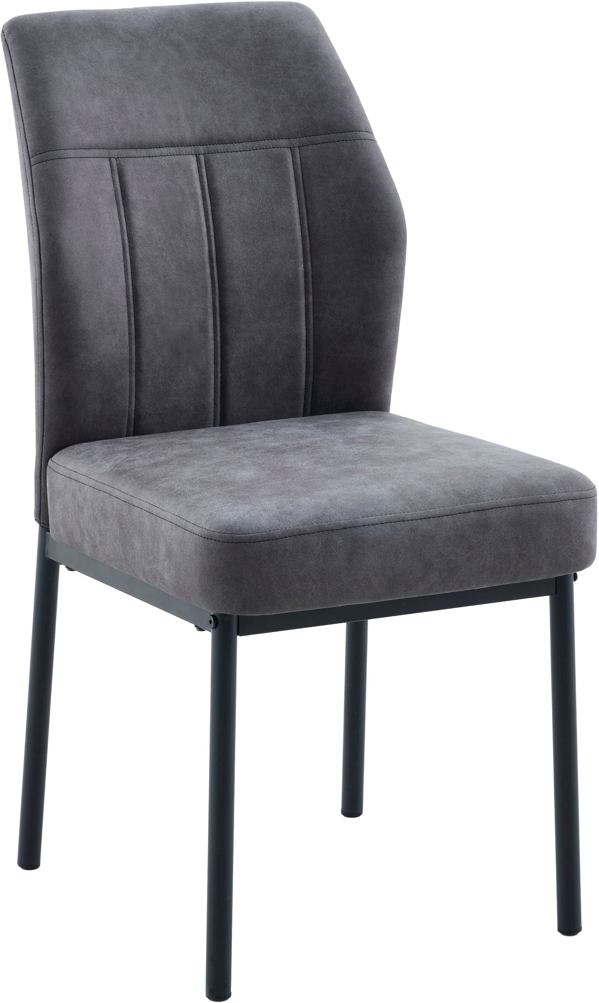 HELA Chaise à 4 pieds »ALMADA« (Ensemble) 2 cuis4-Fuss, Komfortsitz mit Federkorb, Vintage Optik