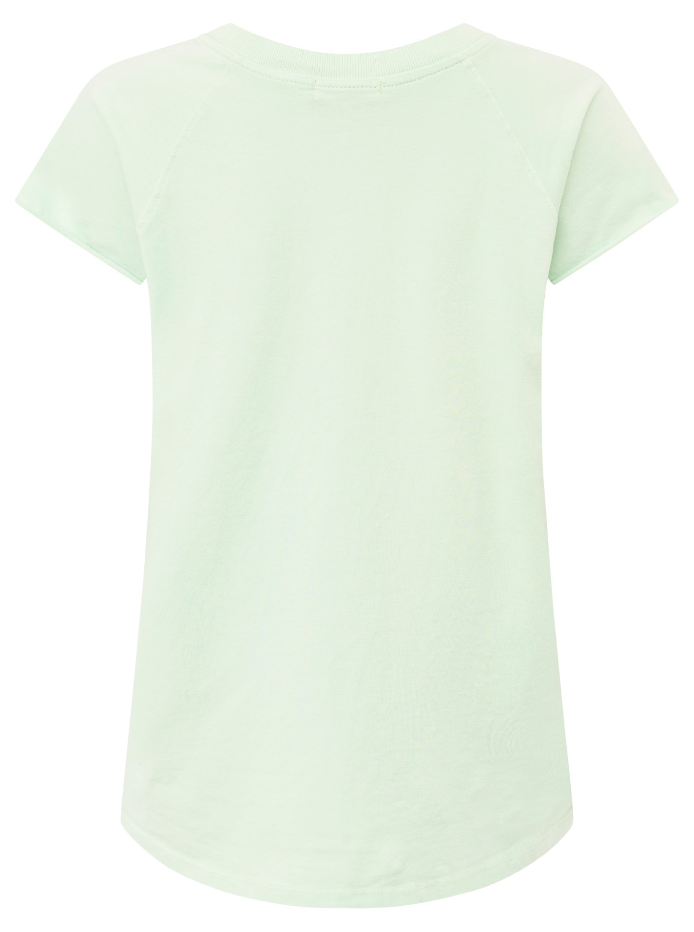 Zwillingsherz Kurzarmshirt »Oversizedshirt Stempeldruck "Positive Mind"«, mit V-Neck Ausschnitt und Stempeldruck, leicht oversized geschnitten