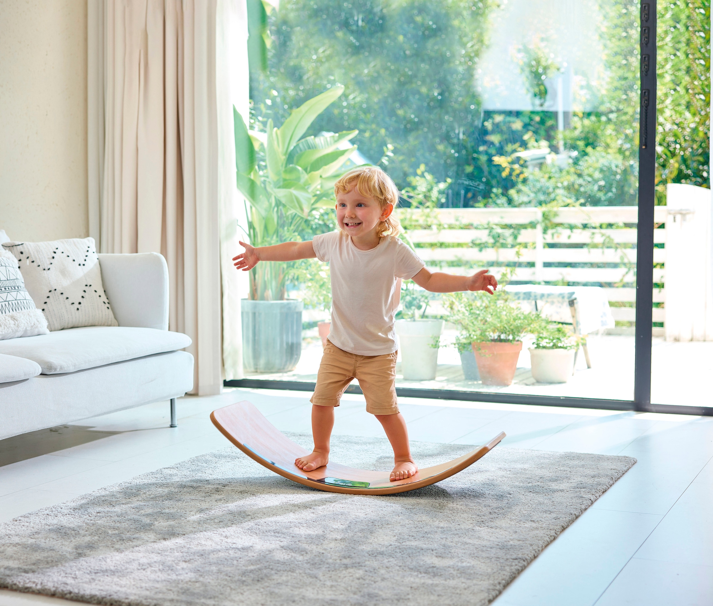 Hape Planche d'équilibre »Intelligentes Balance Board« mit Licht und Sound
