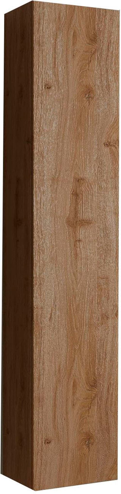 welltime Hängeschrank »Hamburg« Badschrank mit 1 Tür, Höhe 138 cm, Breite 25 cm