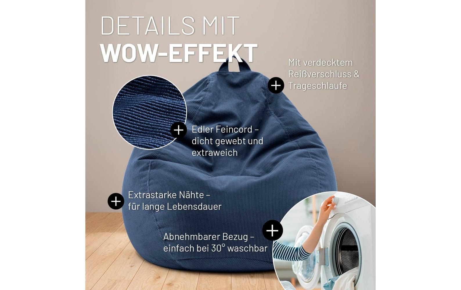 Lumaland Sitzsack »250 l Comfort«