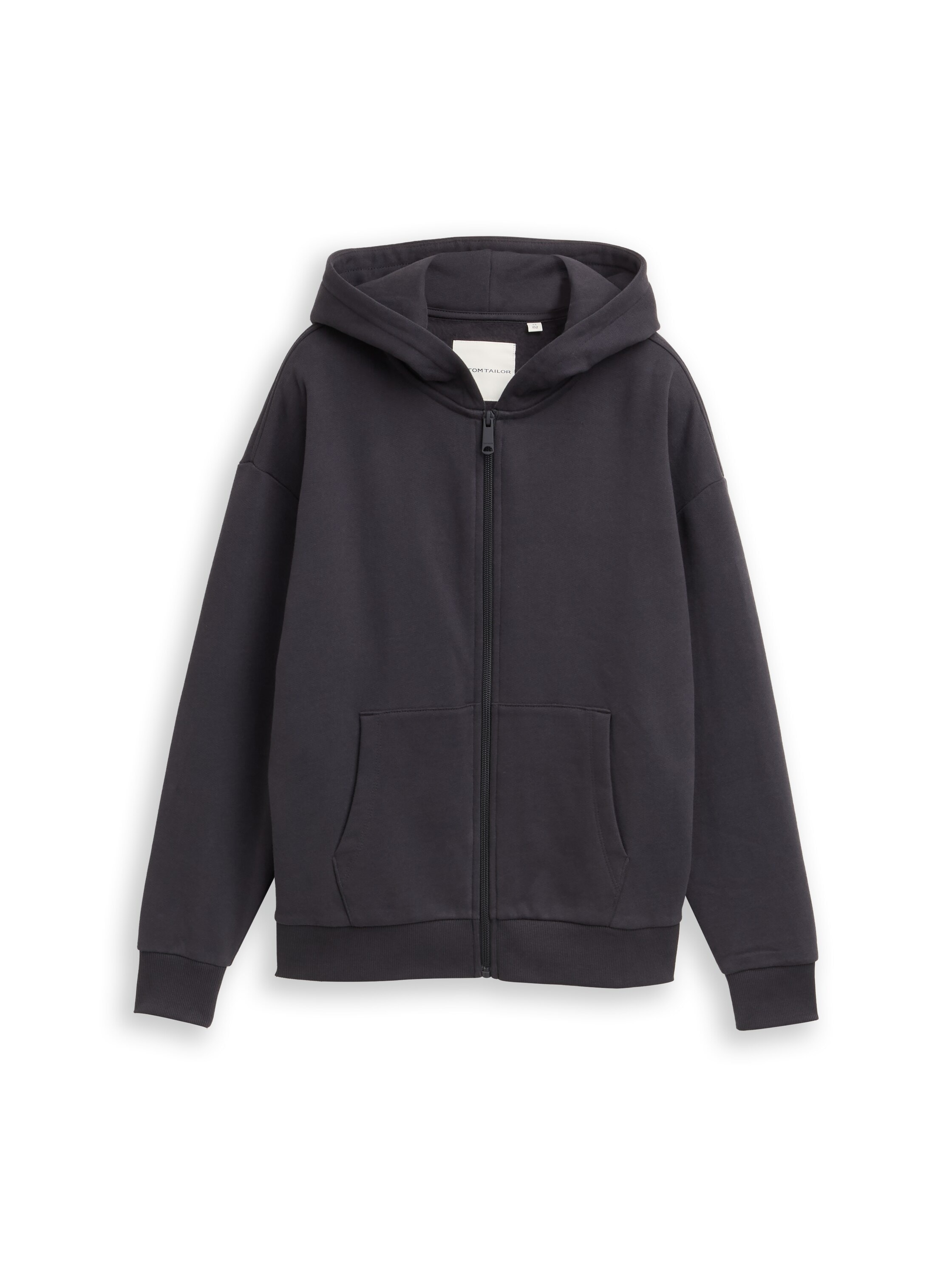 Image of TOM TAILOR Sweatshirt, mit Schriftzug auf Kapuze