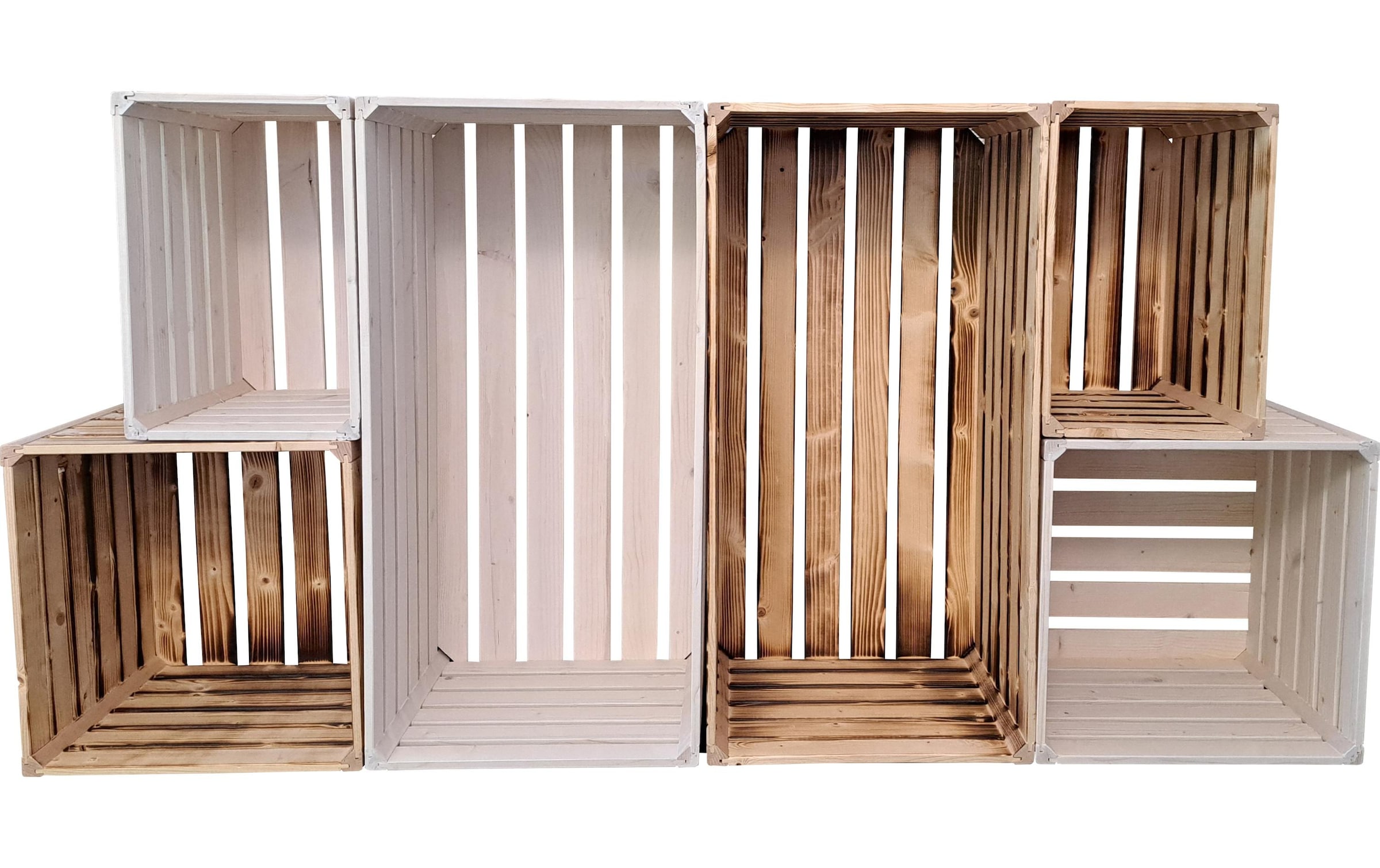 Holz Zollhaus Regal »Holzharasse 35 x 70 x 32 cm«