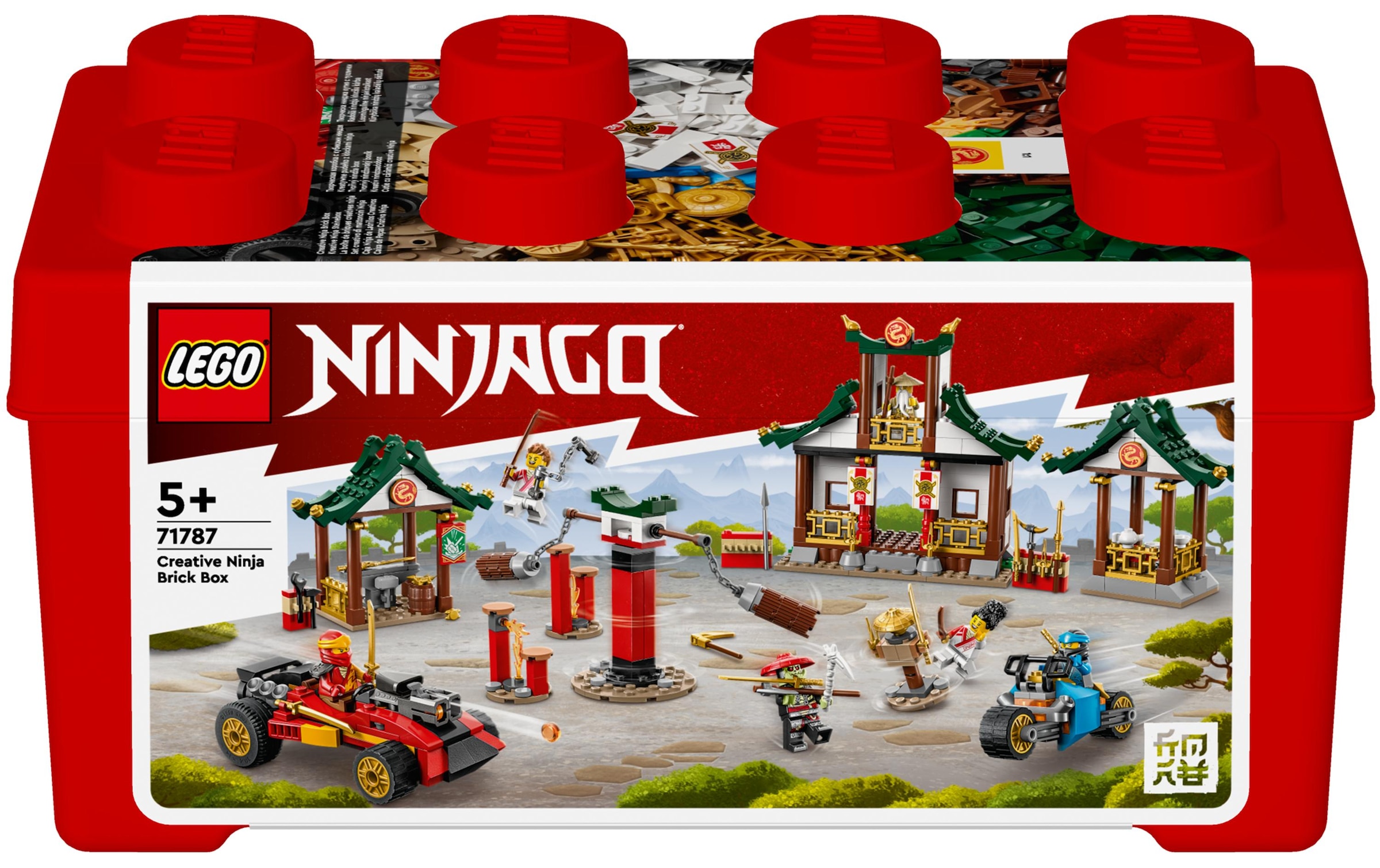 Konstruktionsspielsteine »Kreative Ninja Steinebox«, (530 St.)