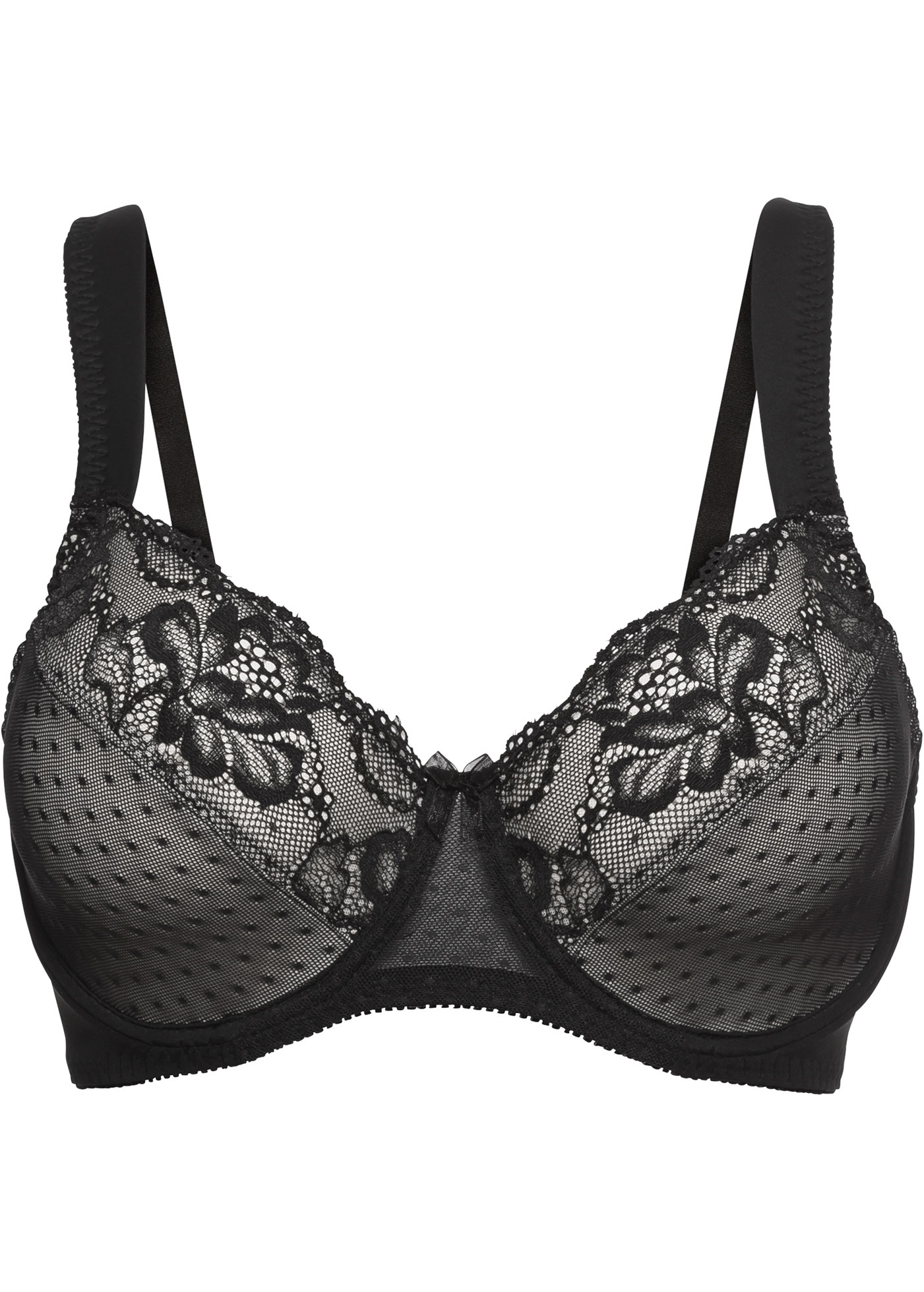 bonprix Soutien-gorge minimisant »Minimizer-BH mit gepolsterten Trägern« bretelles rembourrées, avec armatures, avec dentelle sur les bonnets