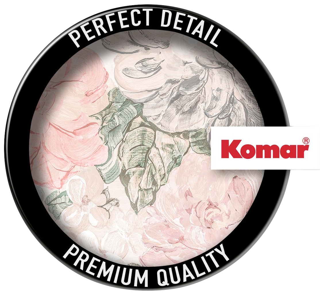 Komar Vliestapete »Digitaldruck Vlies -  Gardenia - Grösse 250 x 250 cm« bedruckt glatt Wohnzimmer, Schlafzimmer