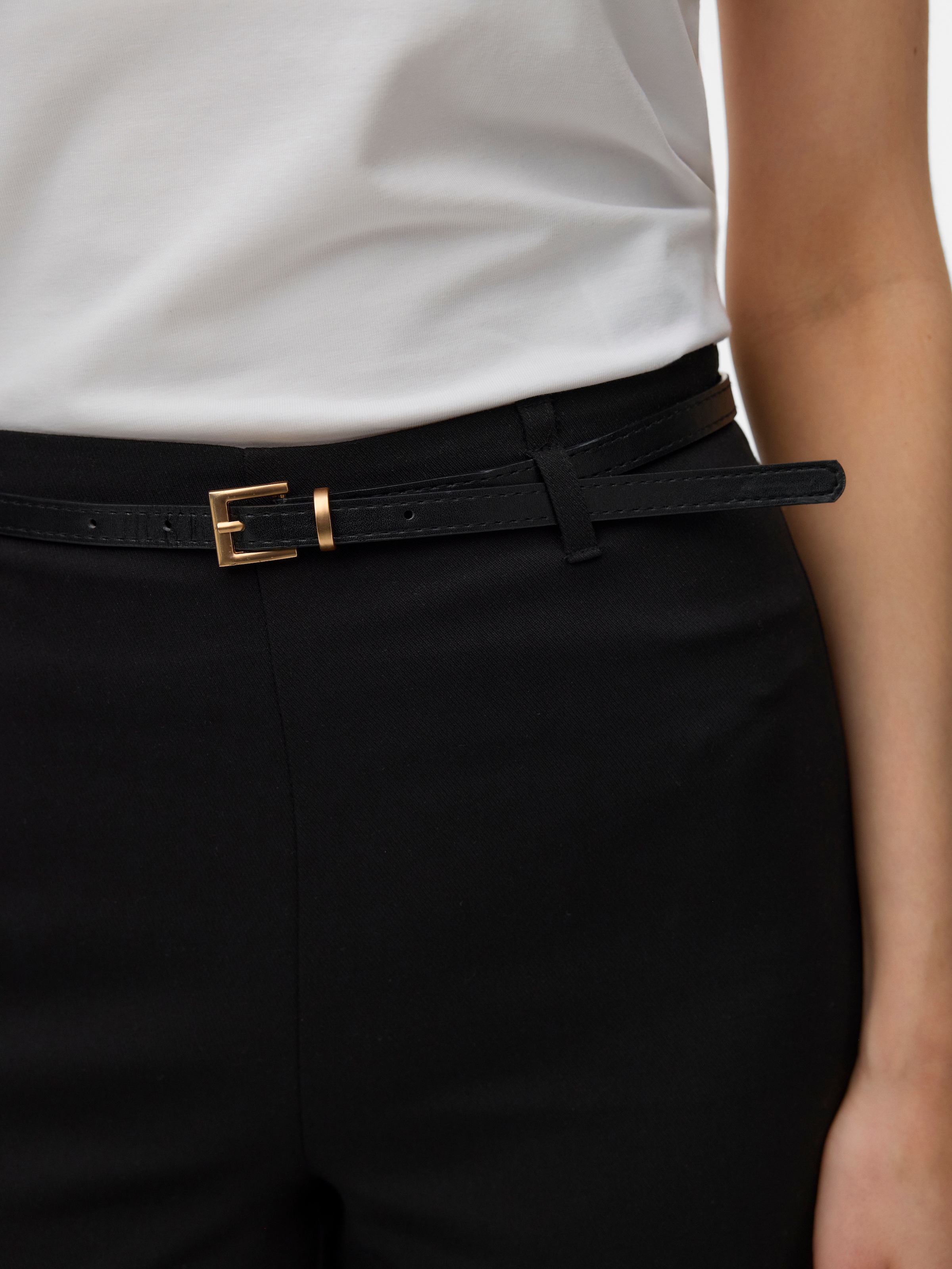 Vero Moda Anzughose »VMELMA HW WIDE CULOTTE BELT PANT NOOS«