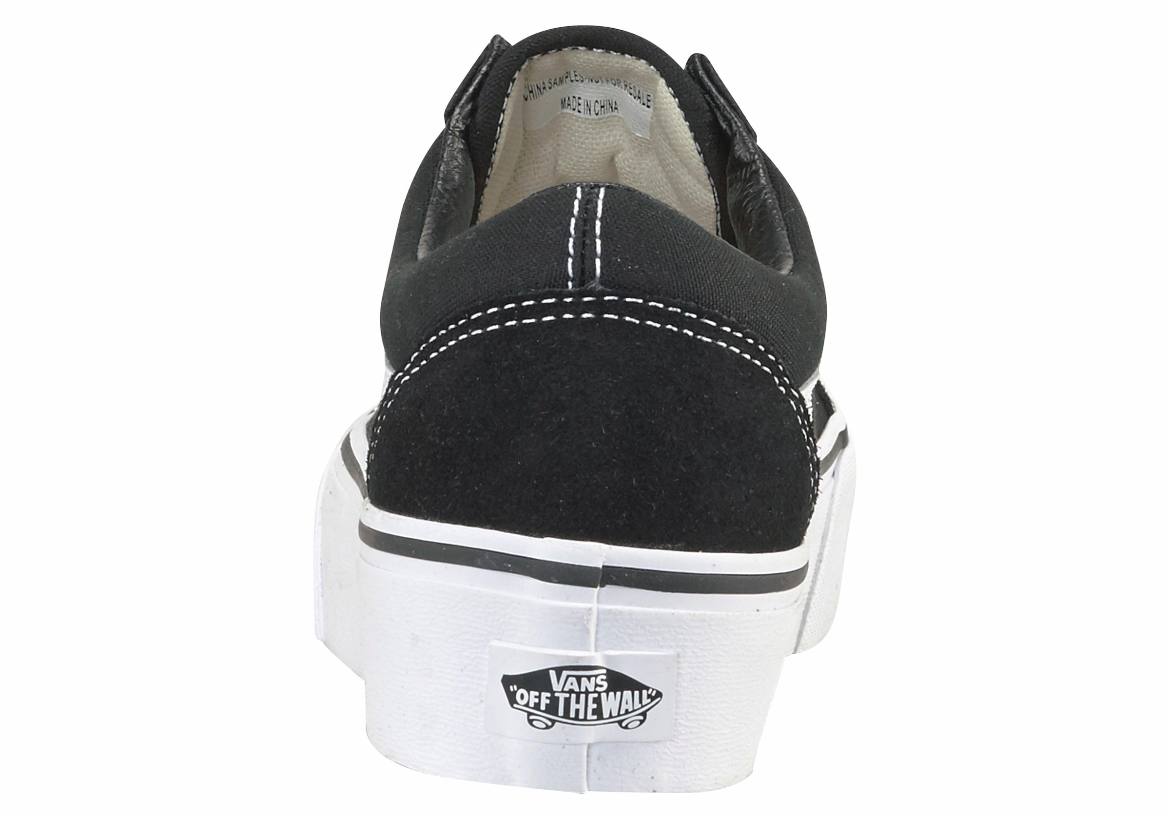 Vans Plateausneaker »Old Skool Platform«, aus textilem Canvas-Material