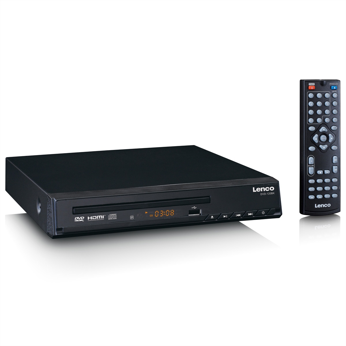 Lenco DVD-Player »Lenco DVD-Player DVD-120BK«