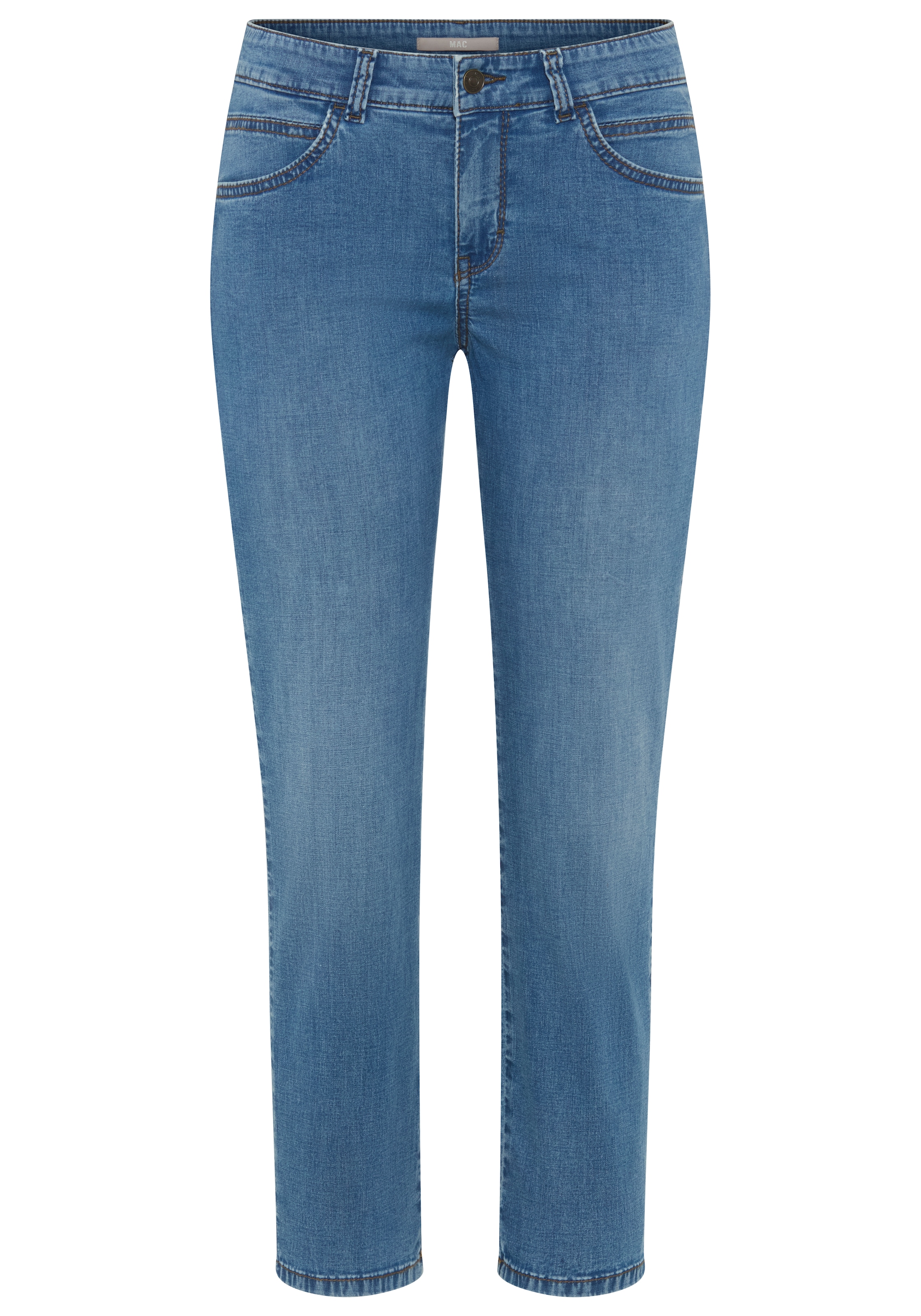 MAC Jeans cheville »Slim 7/8« coutures contrastées