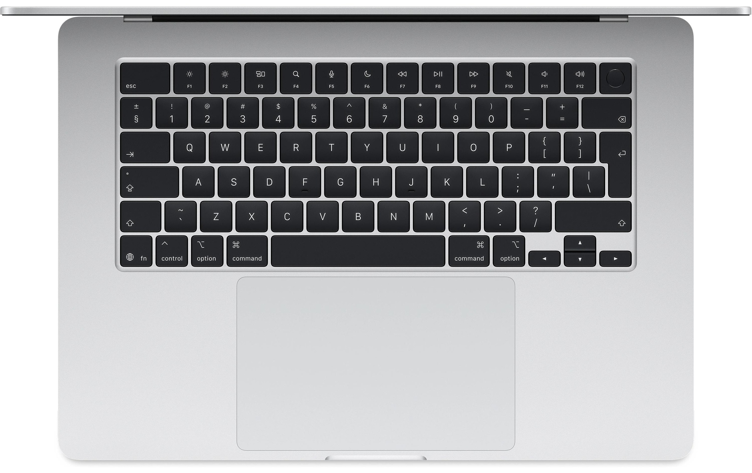 Apple Notebook »MacBook Air 15 2025 M4 10C GPU / 16 GB / 1 TB Silber«, 38,86 cm, / 15,3 Zoll, Apple, M4, 1000 GB SSD