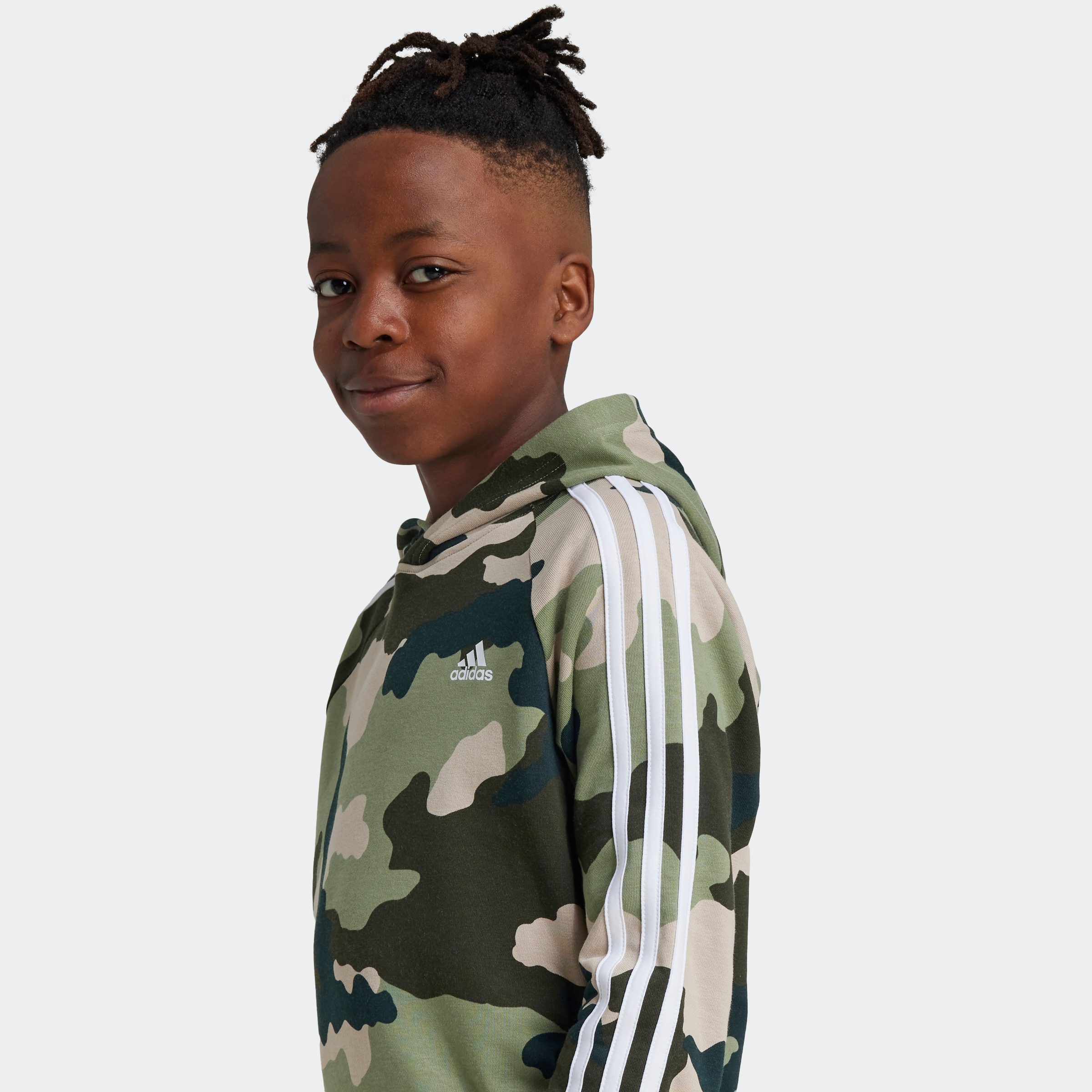 adidas Sportswear Kapuzensweatshirt »J BL CAMO FT HD«