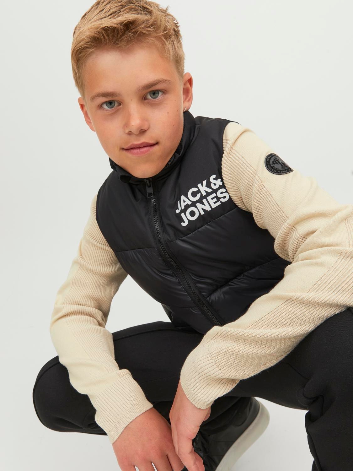 Jack & Jones Junior Kurzweste »JJETOBY BODYWARMER COLLAR«