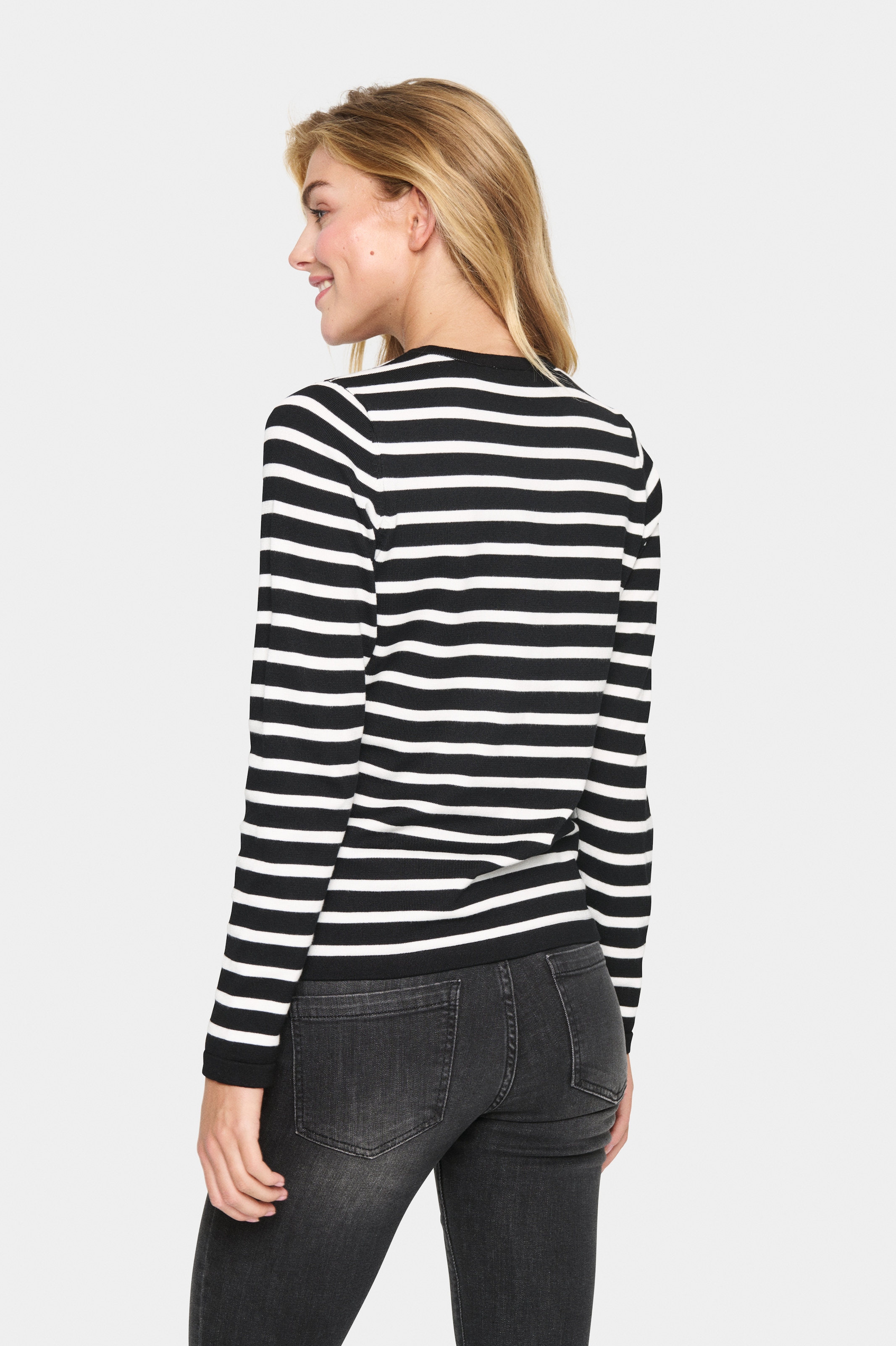 Saint Tropez Strickjacke »MilaSZ Striped Cardigan«