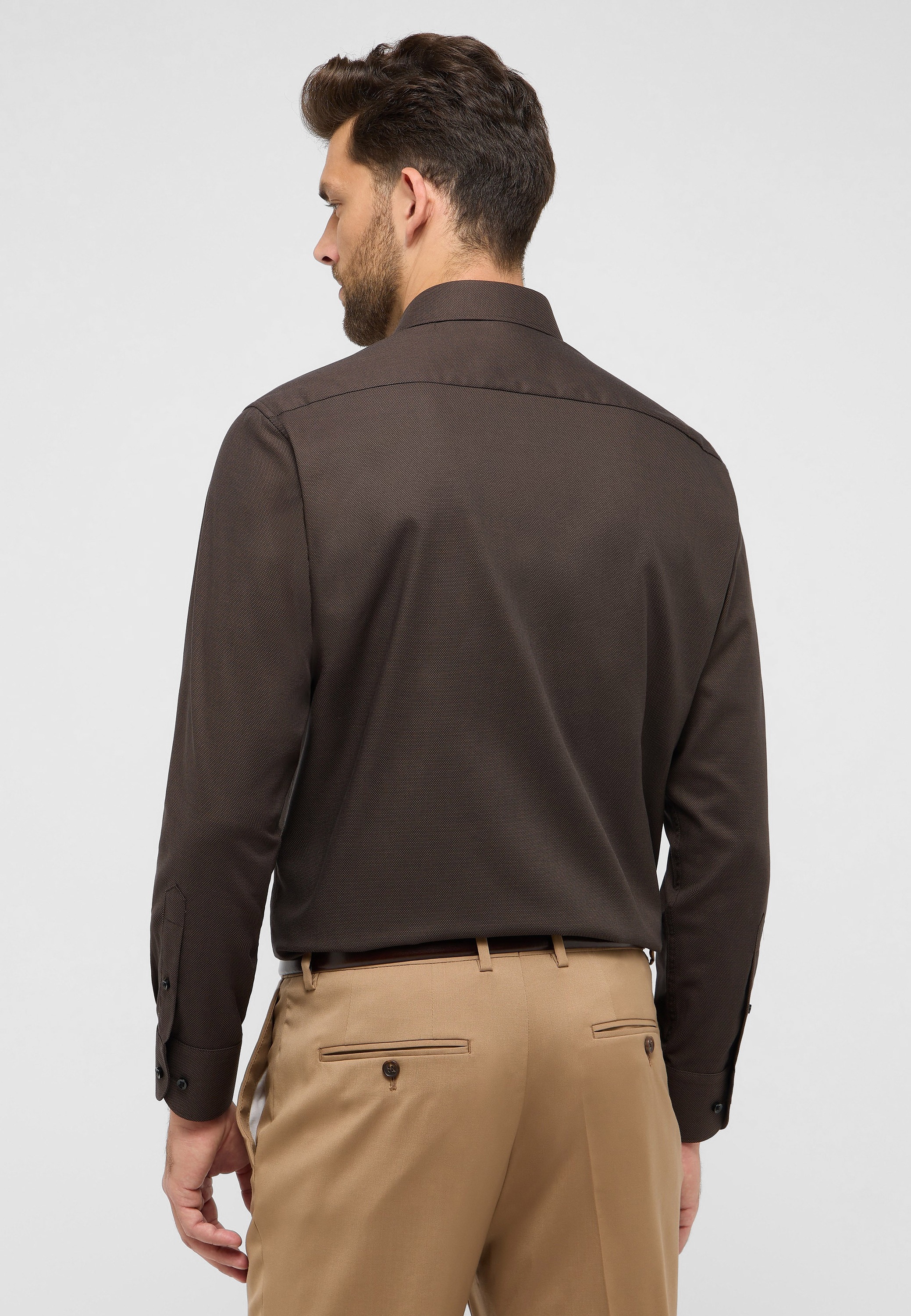 Eterna Langarmhemd »COMFORT FIT« NON IRON (bügelfrei)