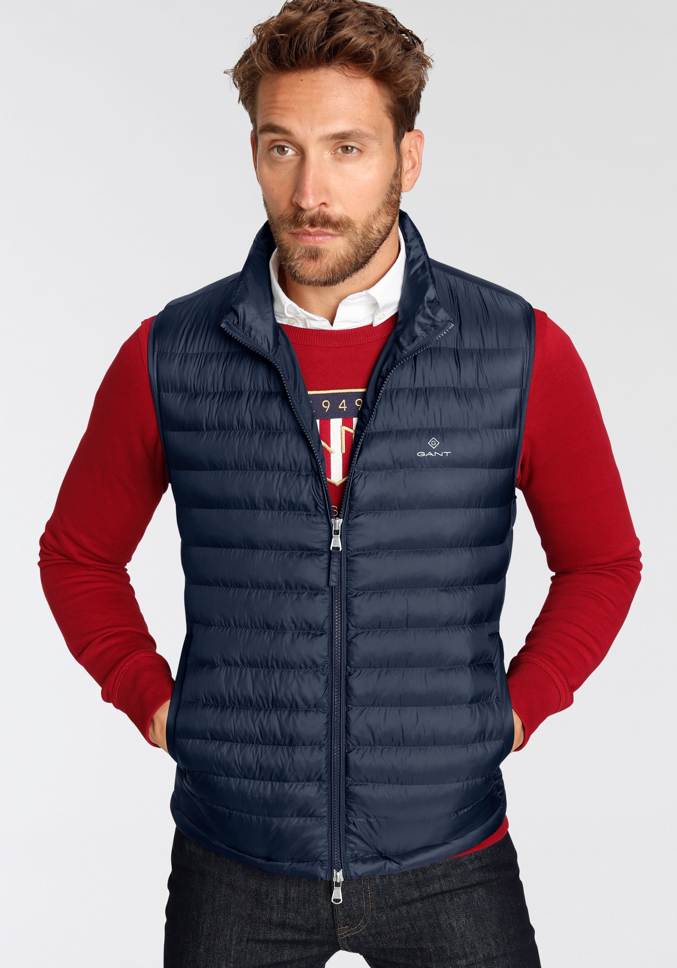 Image of Gant Steppweste »D1. LIGHT PADDED GILET« bei Ackermann Versand Schweiz