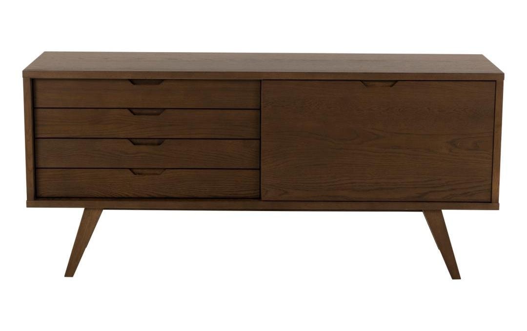 AC Design Sideboard »A-Line 160 x 45 x 72 cm« Elegante Anrichte in weiss pigmentierter Eiche