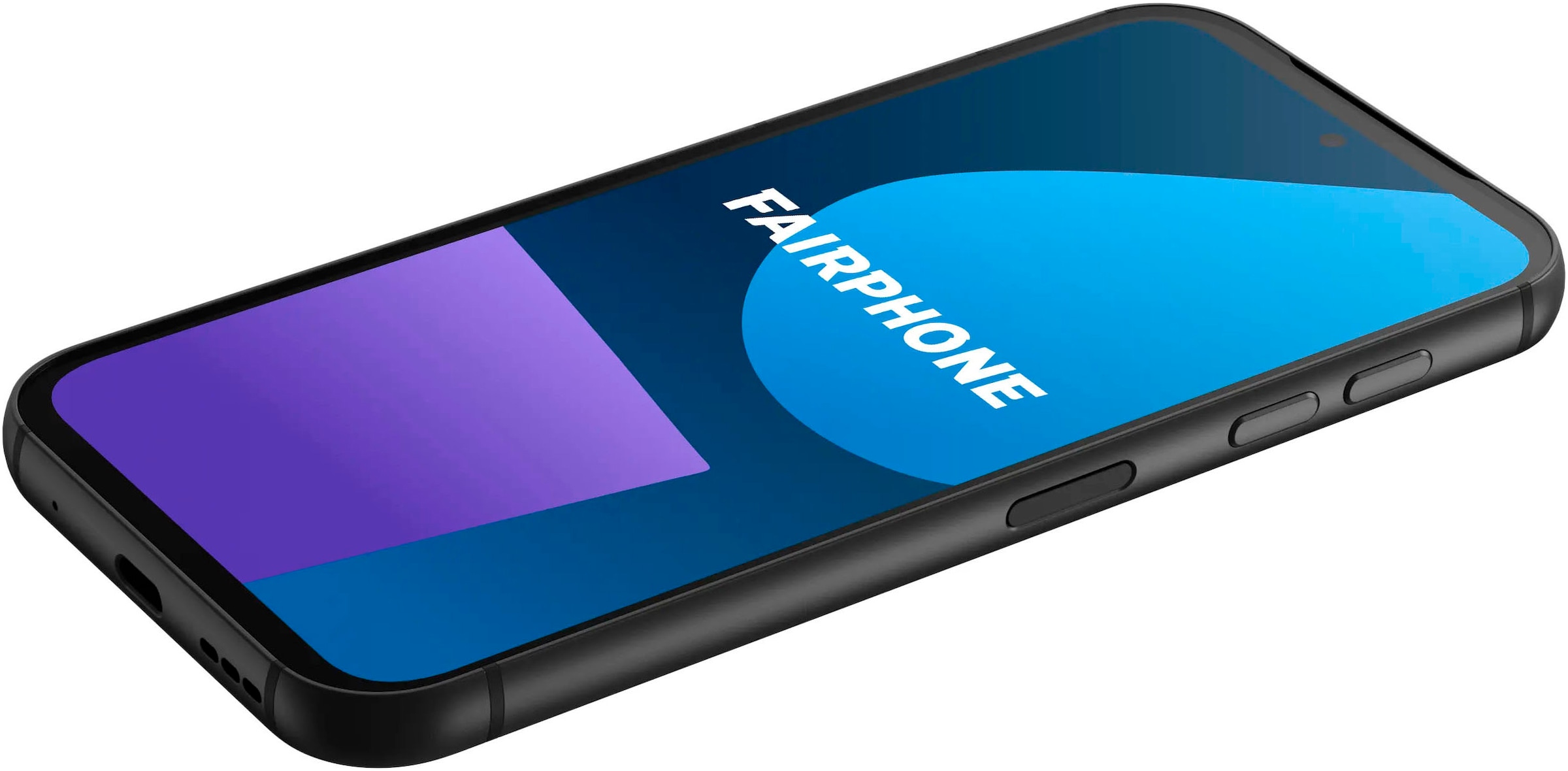 Fairphone Smartphone »Das Fairphone ( Gen. 5 )« Mattschwarz