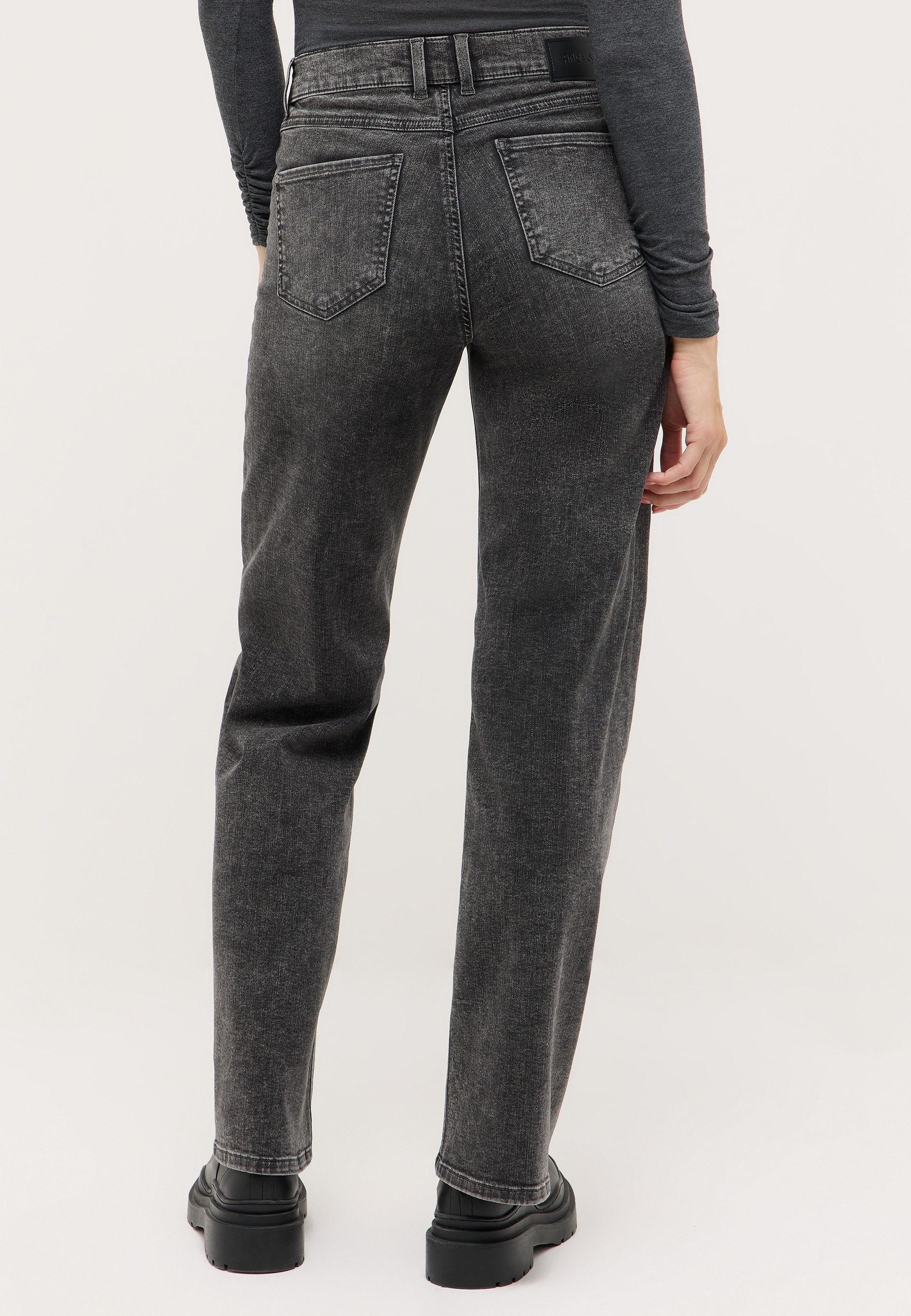 ANGELS Jeans Relax-fit »LIZ SMART BUCKLE« mit kleinen Schmuckelementen