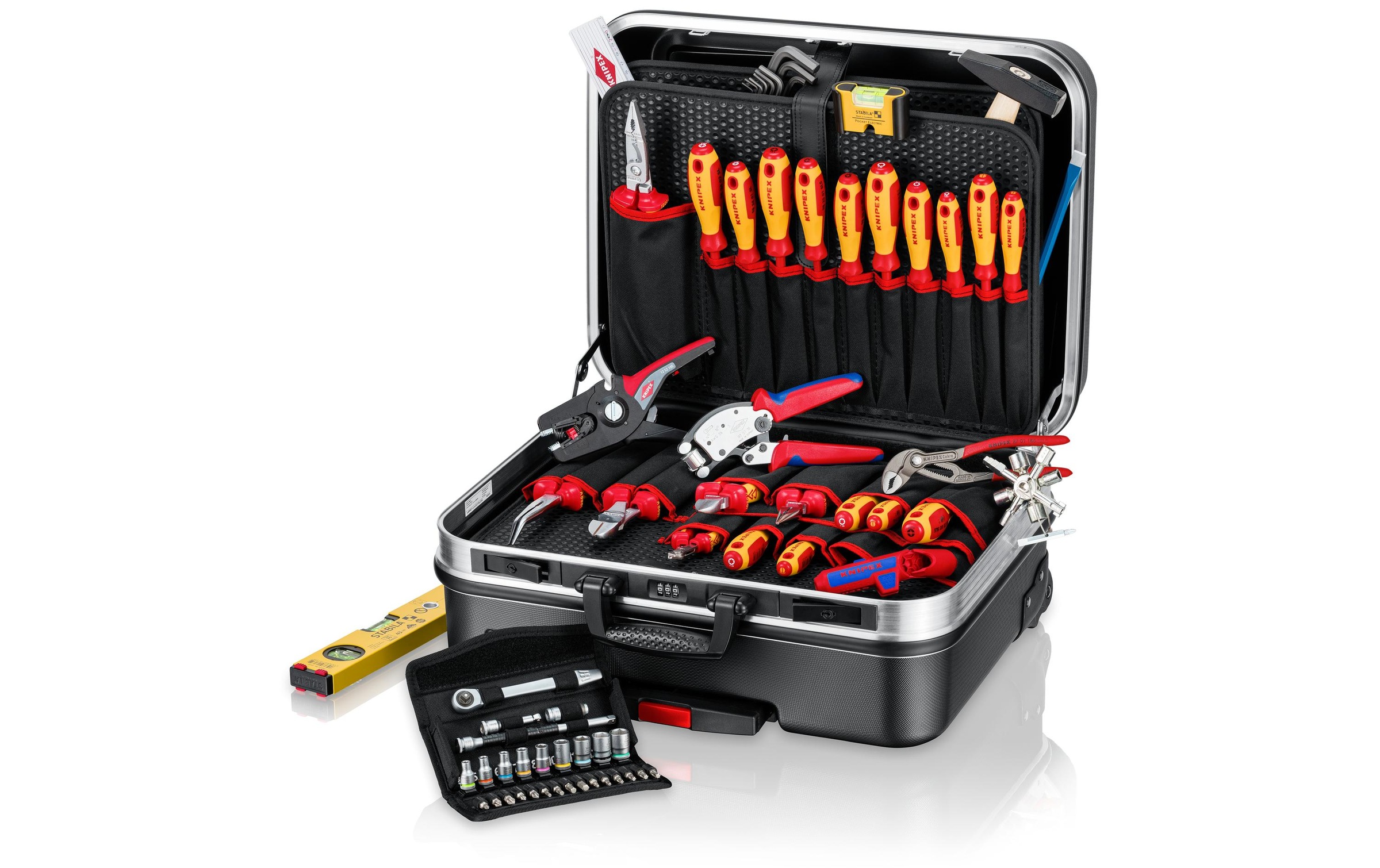Image of Knipex Werkzeugkoffer "BIG Basic Move ElektroPlus, 68-teilig"