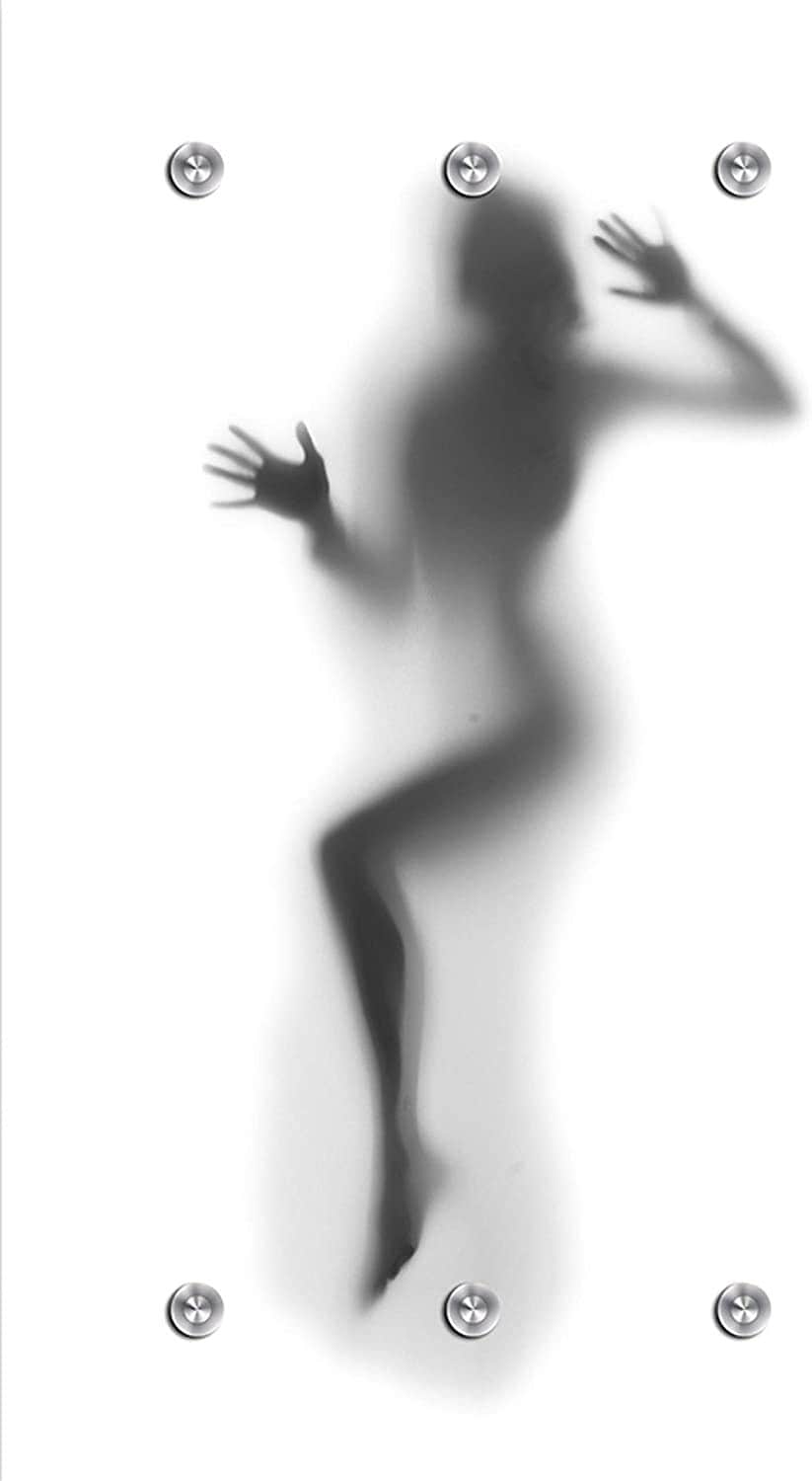 queence Garderobenleiste »Girlsclub« Wand Garderobe, stylisch, weiss, platzsparend