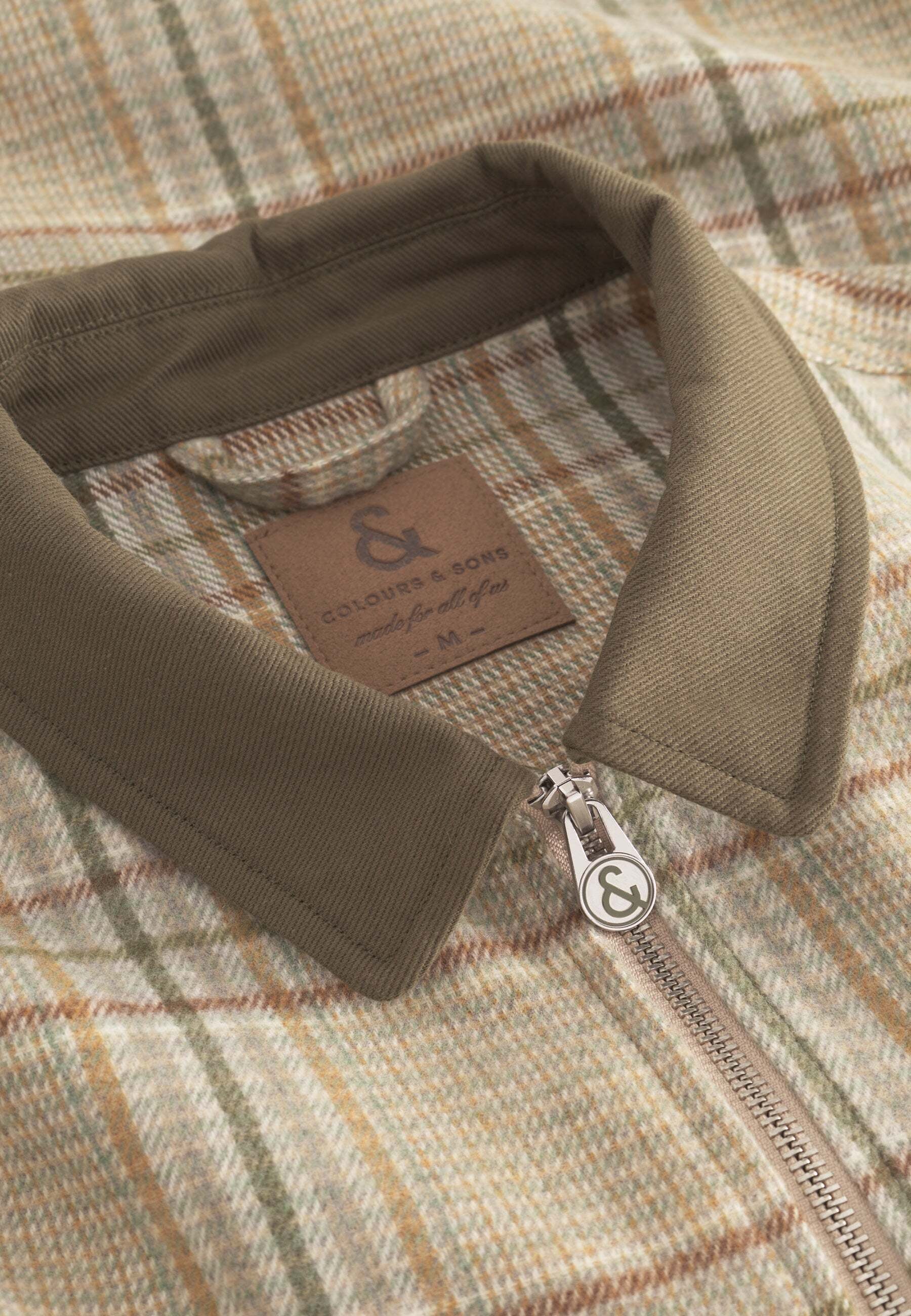 colours & sons Hemdjacke »colours & sons Hemdjacke Overshirt Checked«