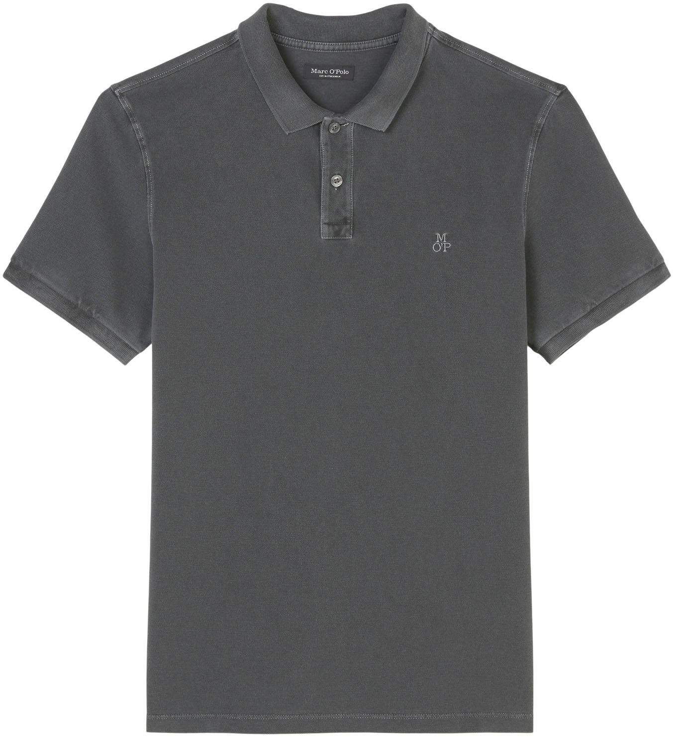Image of Marc O'Polo Poloshirt, mit Flachstrickkragen bei Ackermann Versand Schweiz