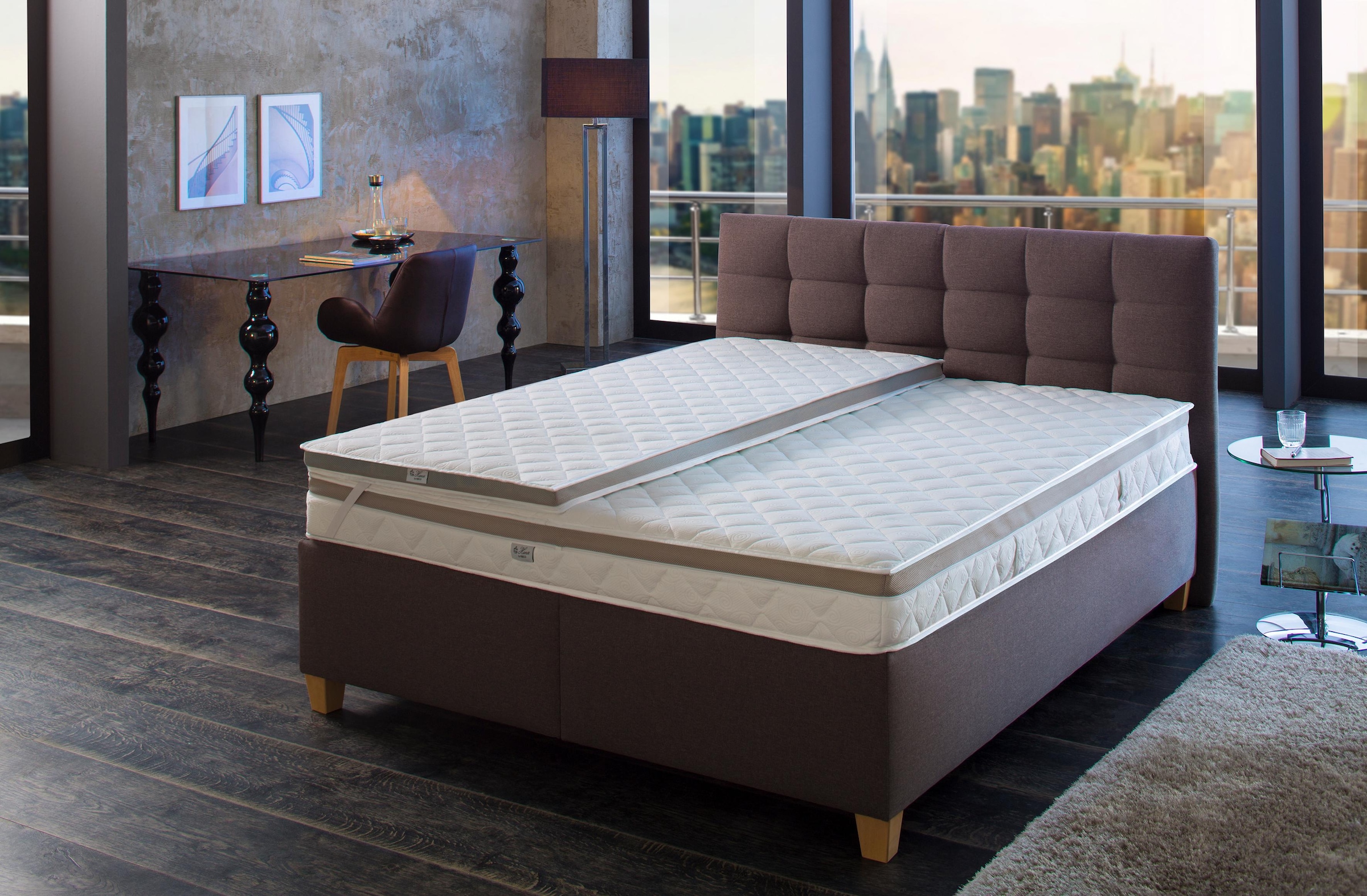Hanse by RIBECO Topper »Ole«, (1 St.), Matratzentopper 90x200 cm & 140x200 cm und weitere Grössen