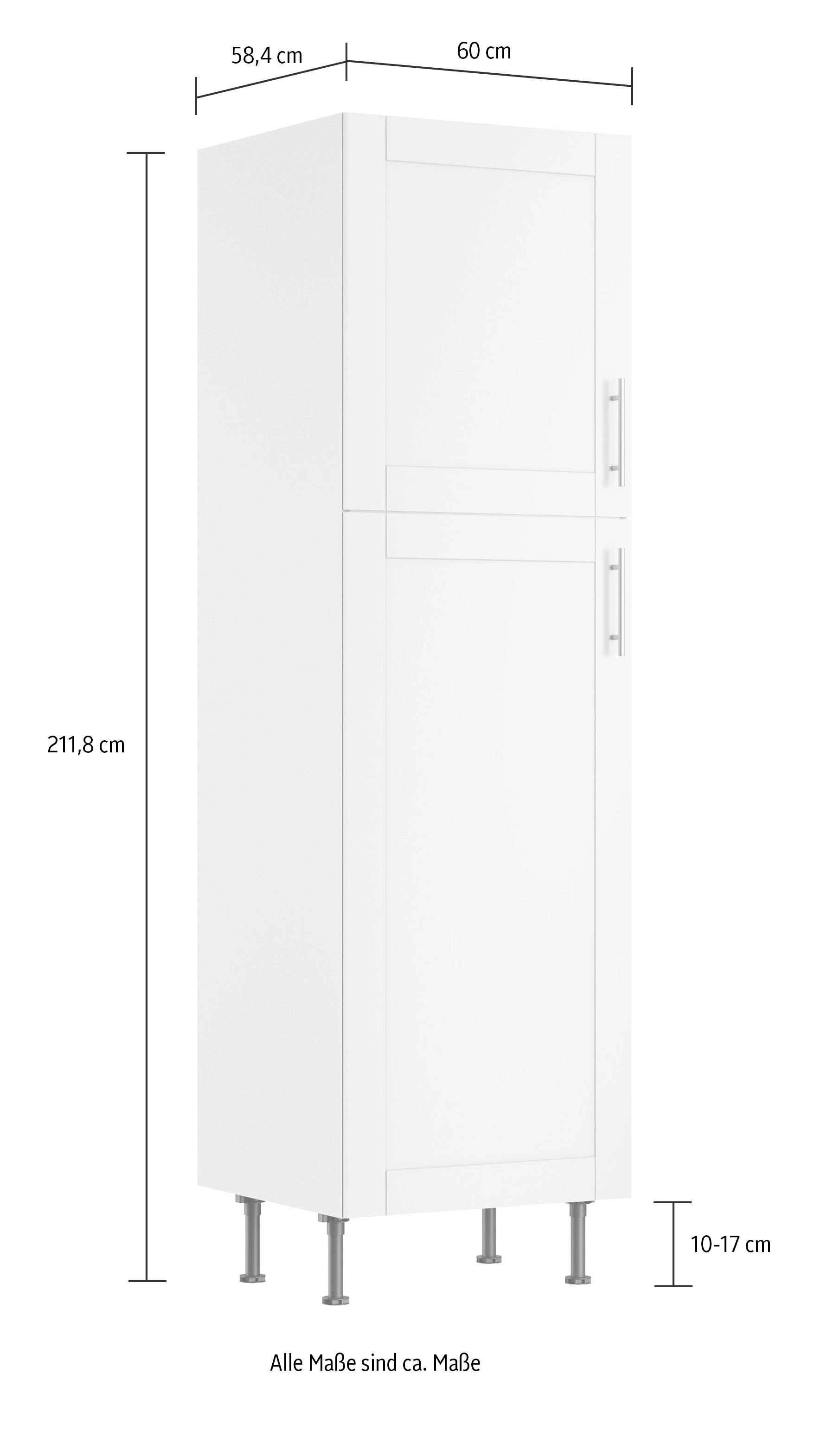OPTIFIT Kühlumbauschrank »Ahus«, Breite 60 cm