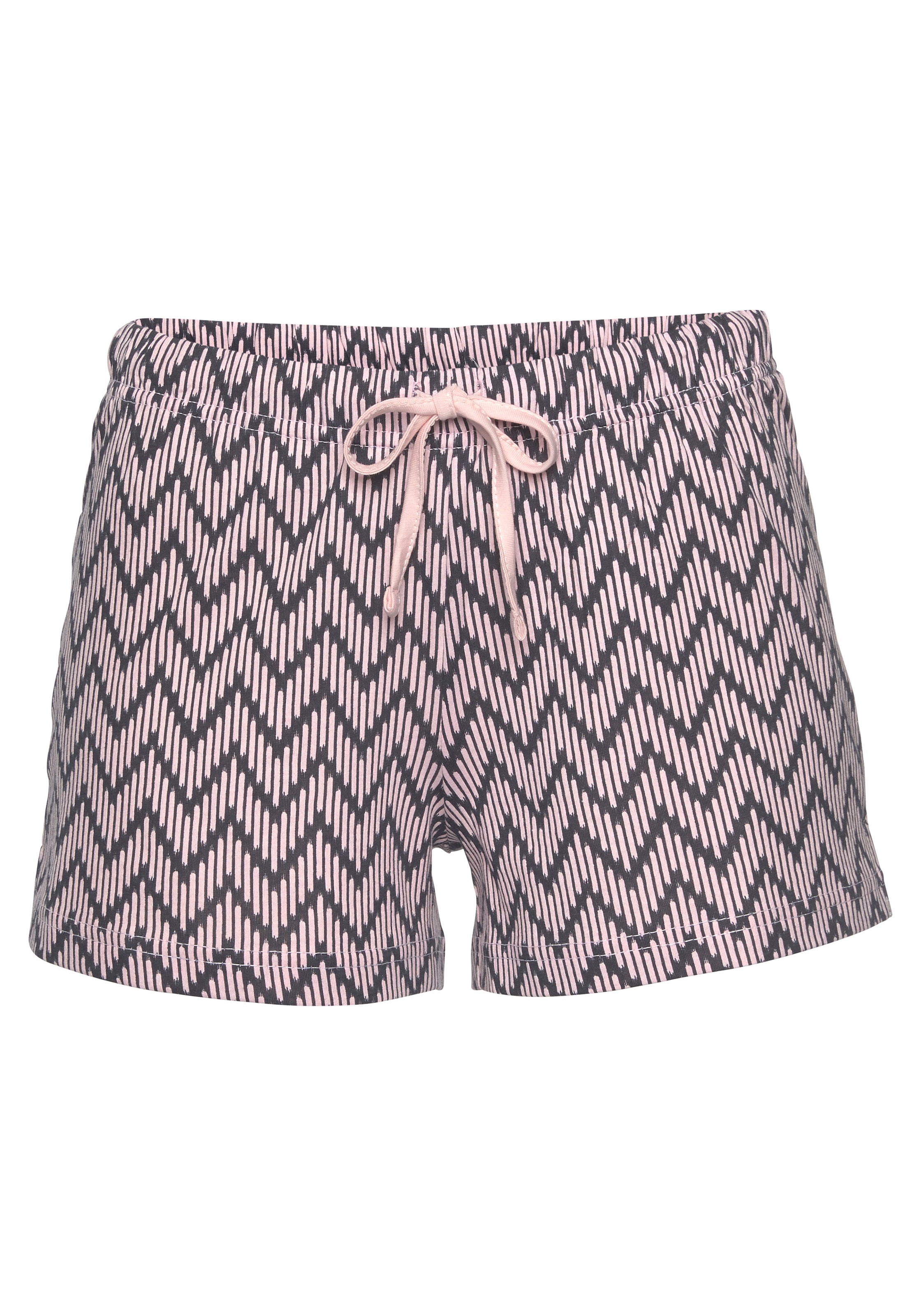 Vivance Dreams Shorty, (2 tlg.), mit gemusterter Schlafshorts