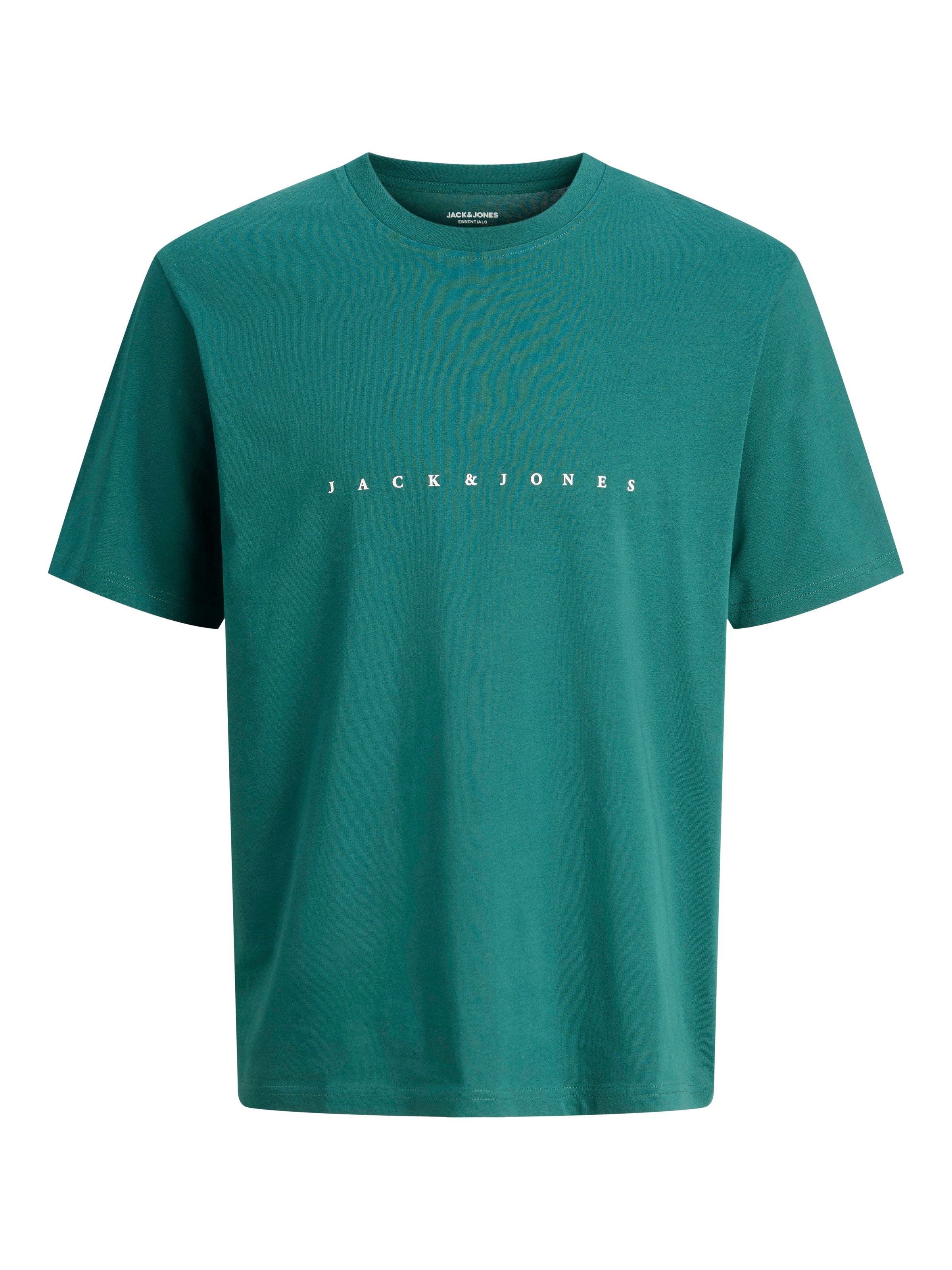 Jack & Jones Shirt à col rond »JJESTAR mit Pigmentprint und Baumwollgefühl« coton, coupe décontractée