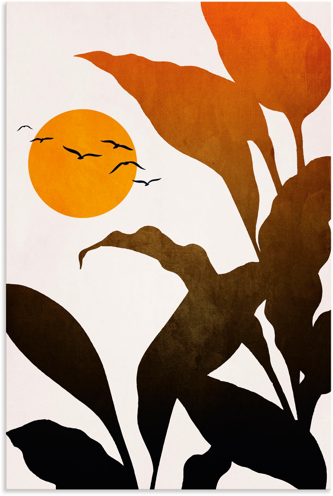 Image of Artland Wandbild »Mystischer Fluss«, Blätterbilder, (1 St.), in vielen Grössen & Produktarten - Alubild / Outdoorbild für den Aussenbereich, Leinwandbild, Poster, Wandaufkleber / Wandtattoo auch für Badezimmer geeignet bei Ackermann Versand Schweiz