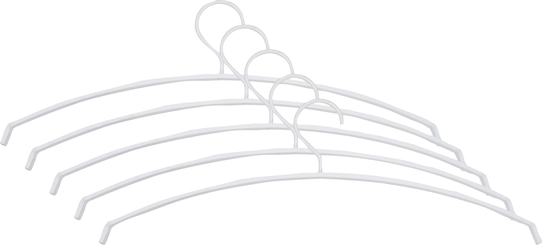 Image of Spinder Design Kleiderbügel "Silver" Metall, Breite 49 cm