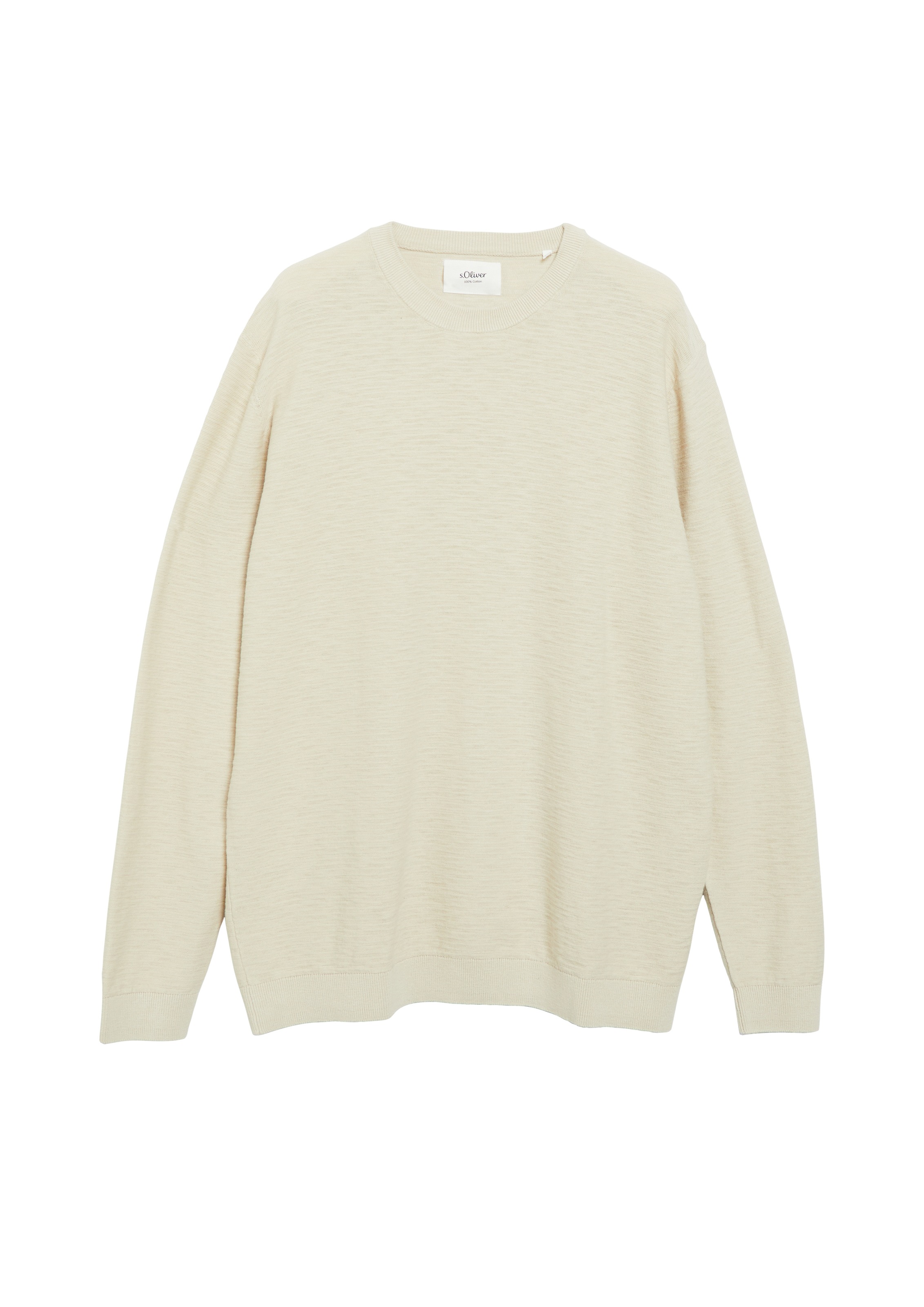 s.Oliver Men Big Sizes Strickpullover mit Rundhals / Grosse Grössen