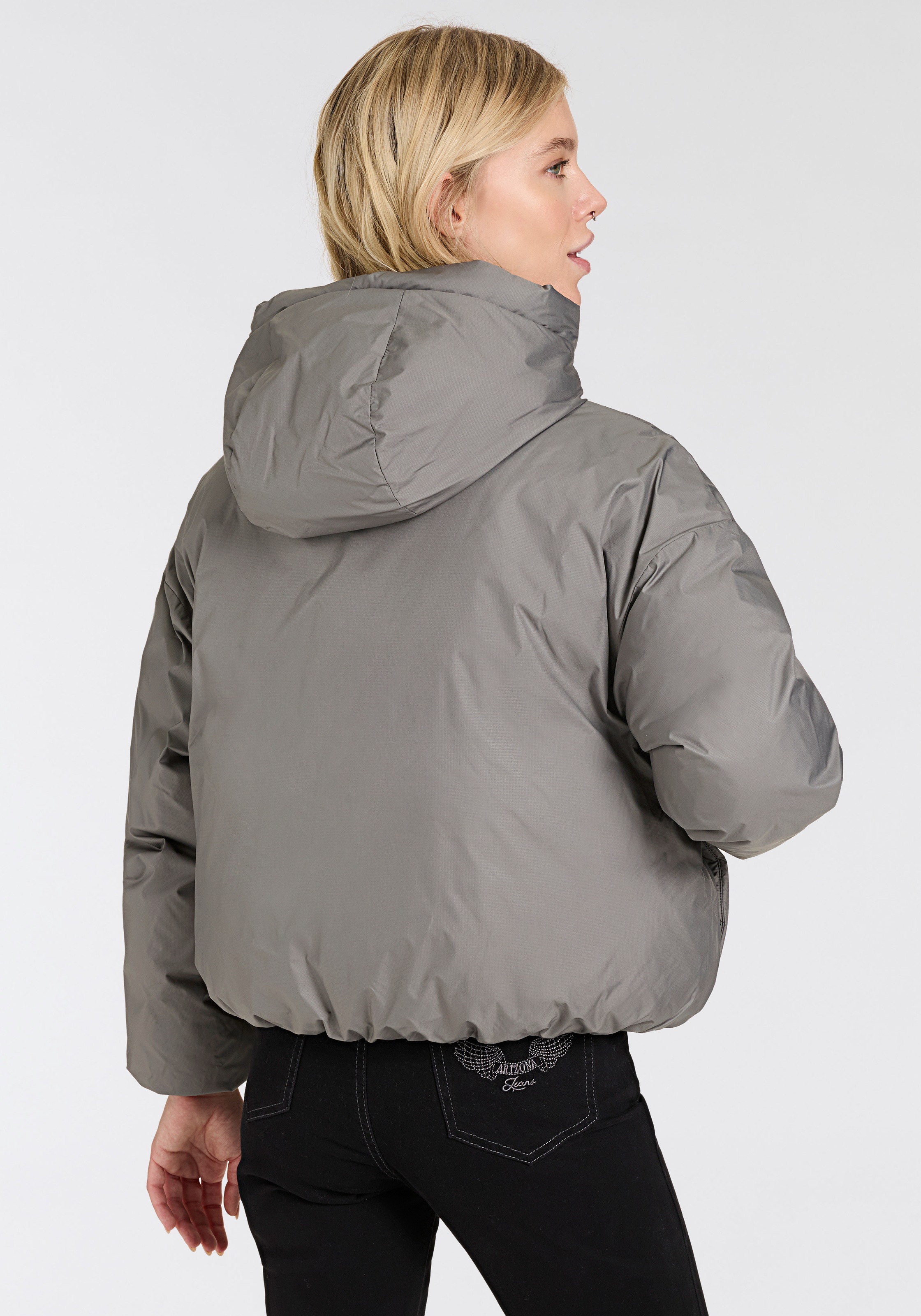 Converse Steppjacke, mit Kapuze
