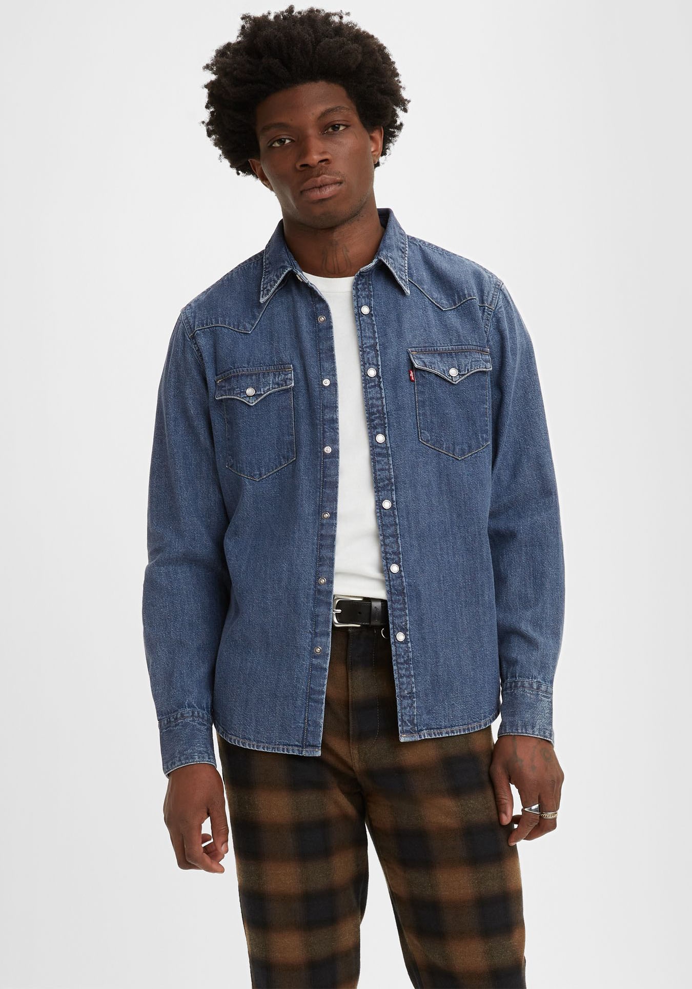 Levi's® Jeanshemd »LE BARSTOW WESTERN STAND«, mit Brusttaschen
