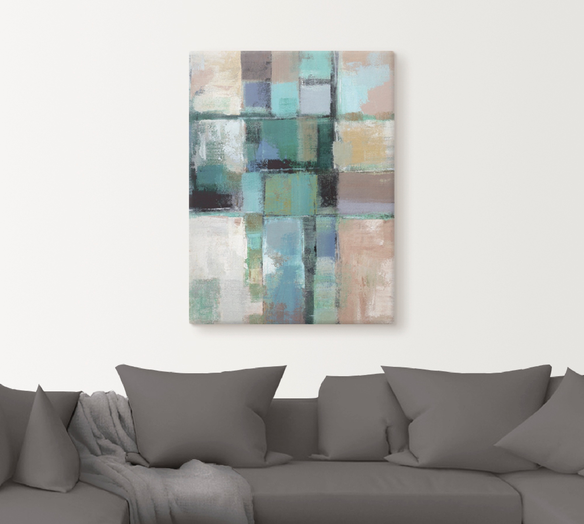 Artland Tableau sur toile »Inselfarben II« 1 cuis tlg. auf Holzrahmen gespannt